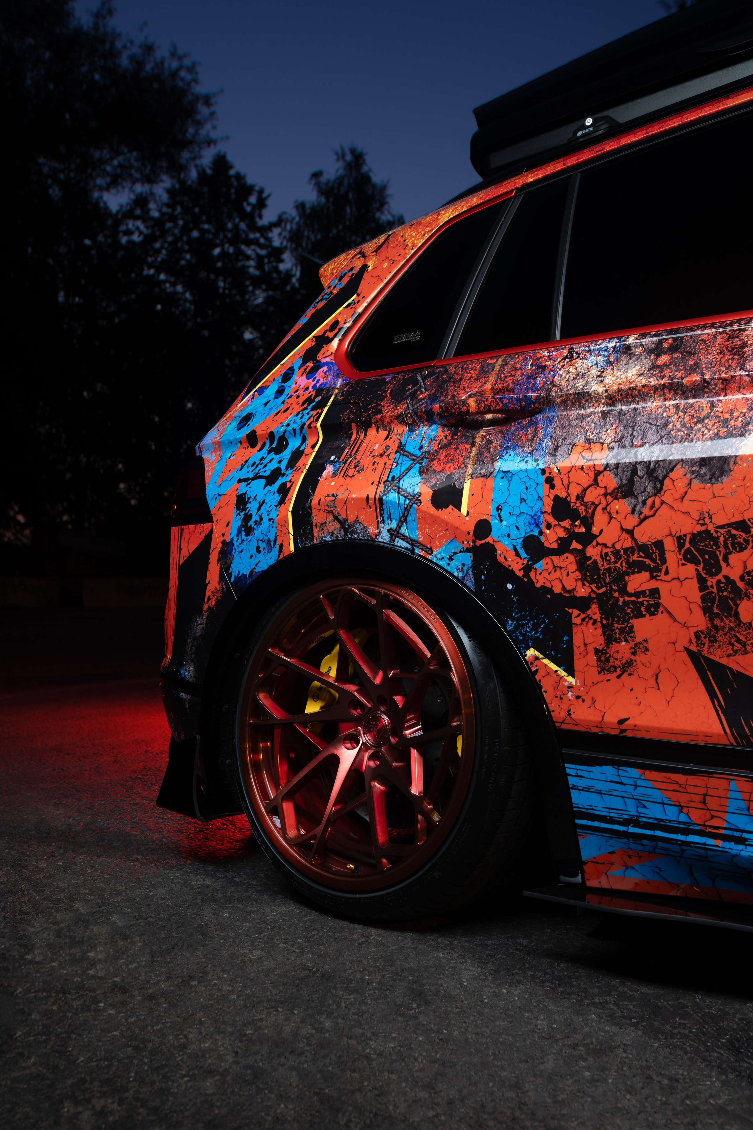 Volkswagen Tiguan Frankenstein. Автомобильный фотограф в Москве | Базилев Александр