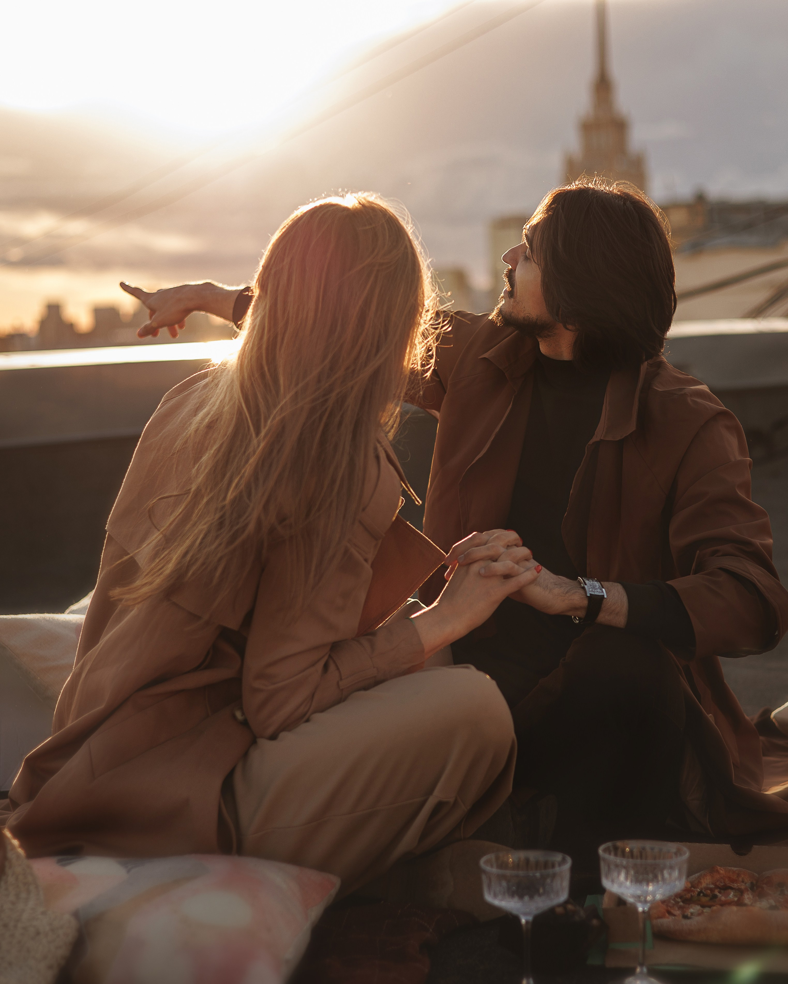 На крыше. Марковкина КрисТина