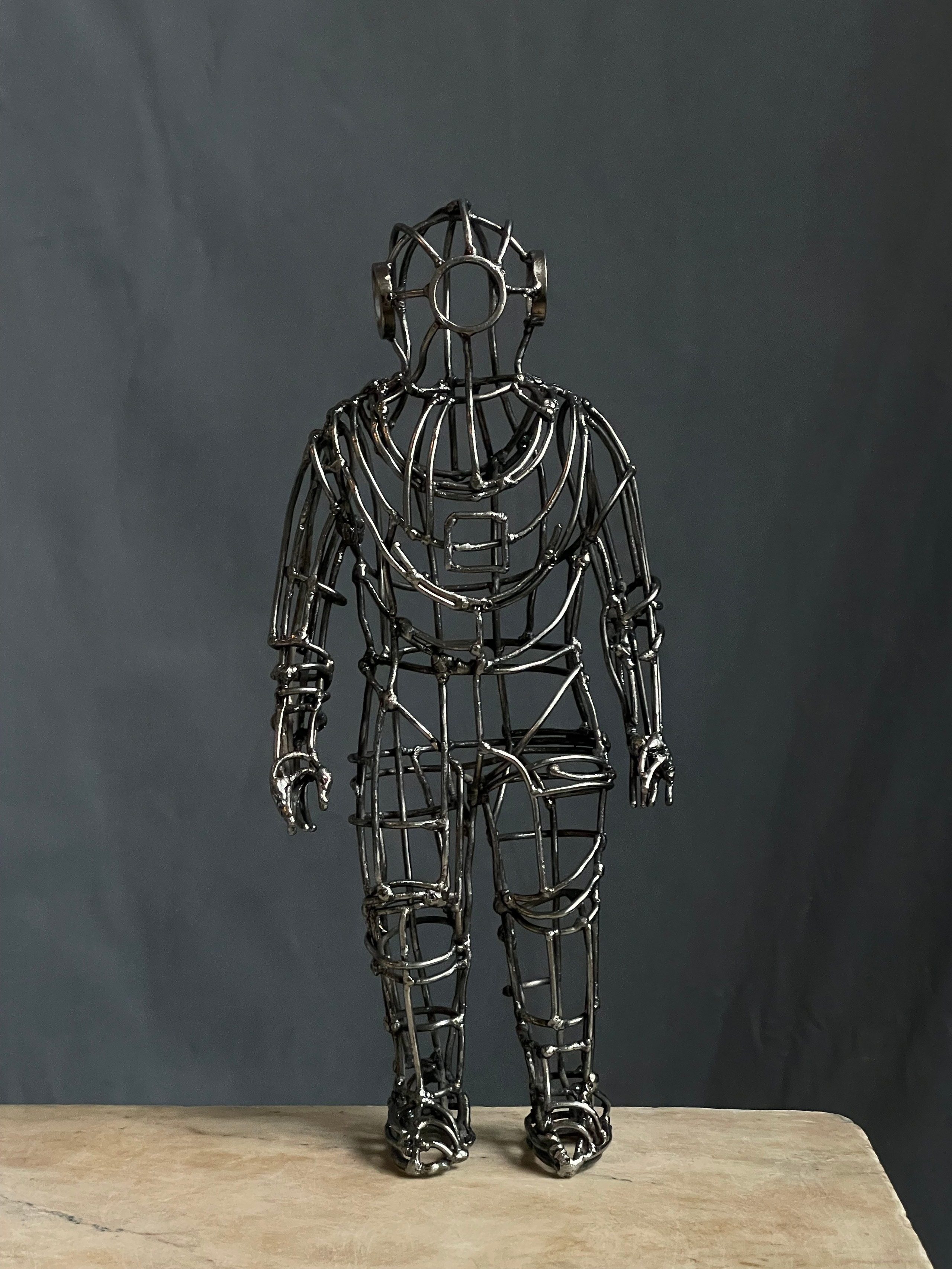 Водолаз / diver_2024. Художник — скульптор Антонина Фатхуллина