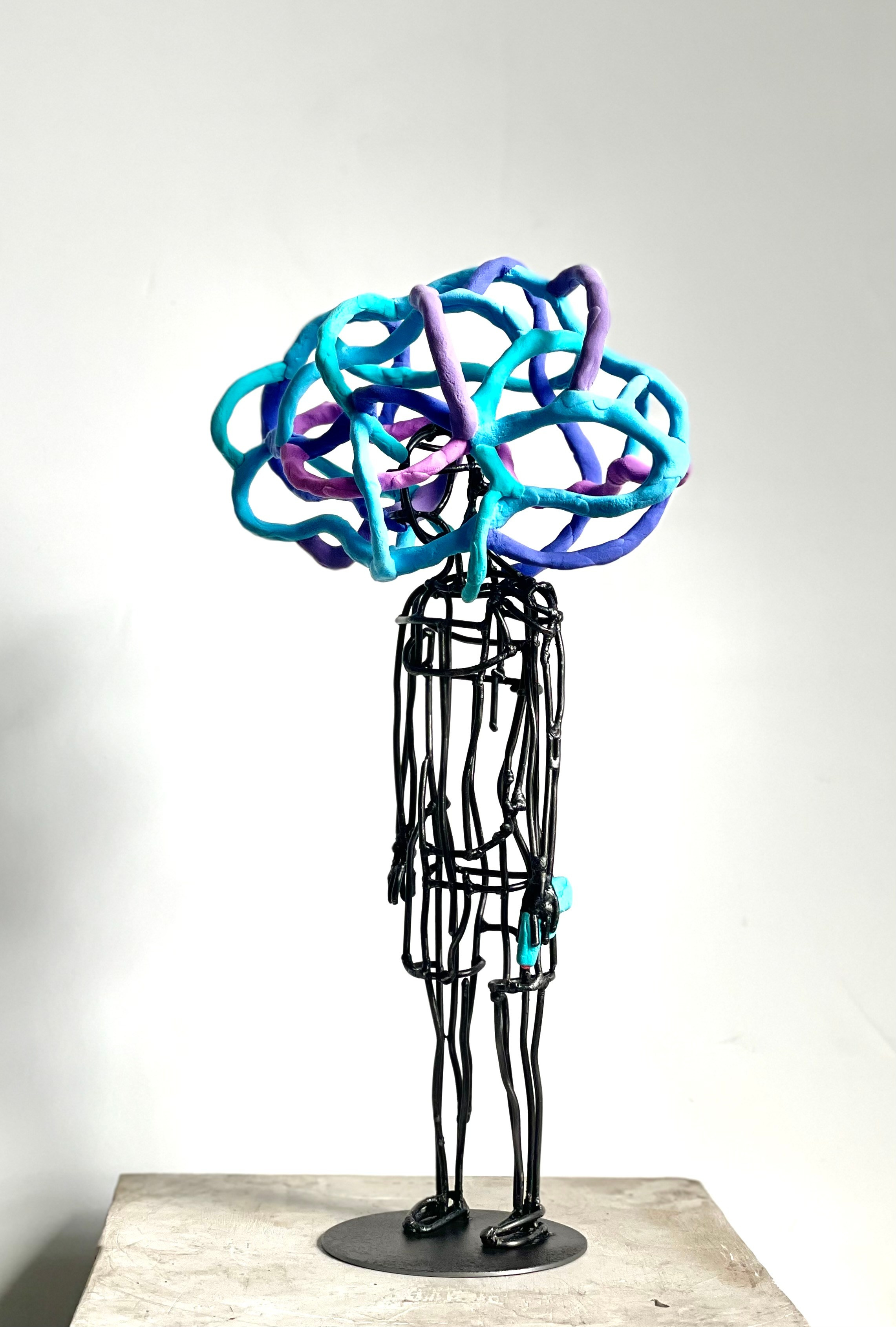 Малыши из проекта «Жизнь на острове Ата»_2023. Художник — скульптор Антонина Фатхуллина