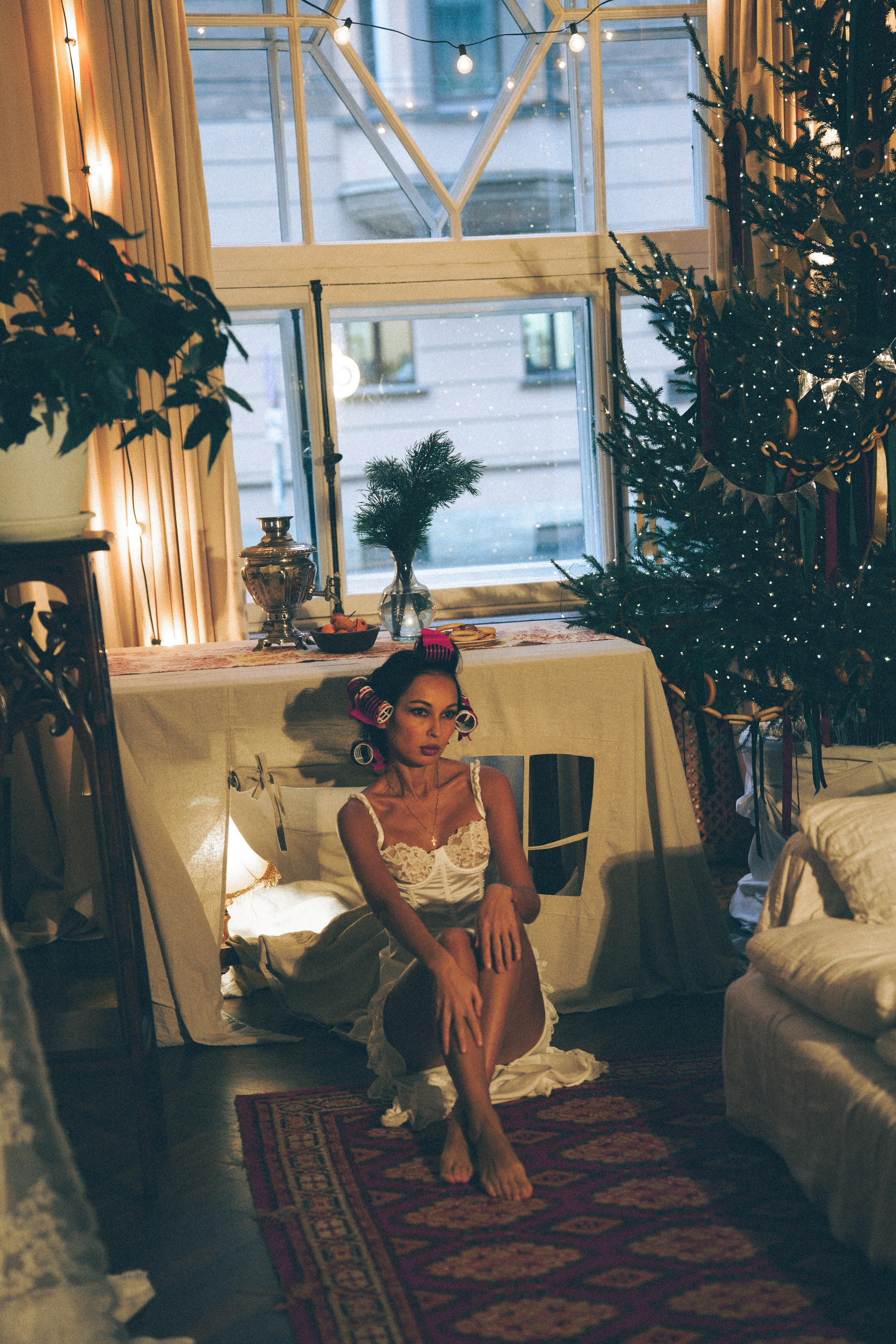 ФОТОСЕСИИЯ К НОВОМУ ГОДУ В АТМОСФЕРНОЙ СТУДИИВ ЦЕНТРЕ ПИТЕРАИ ВИНТАЖНЫЙ ОБРАЗ. Профессиональный фотограф, Санкт-Петербург — Виктория Богомолова