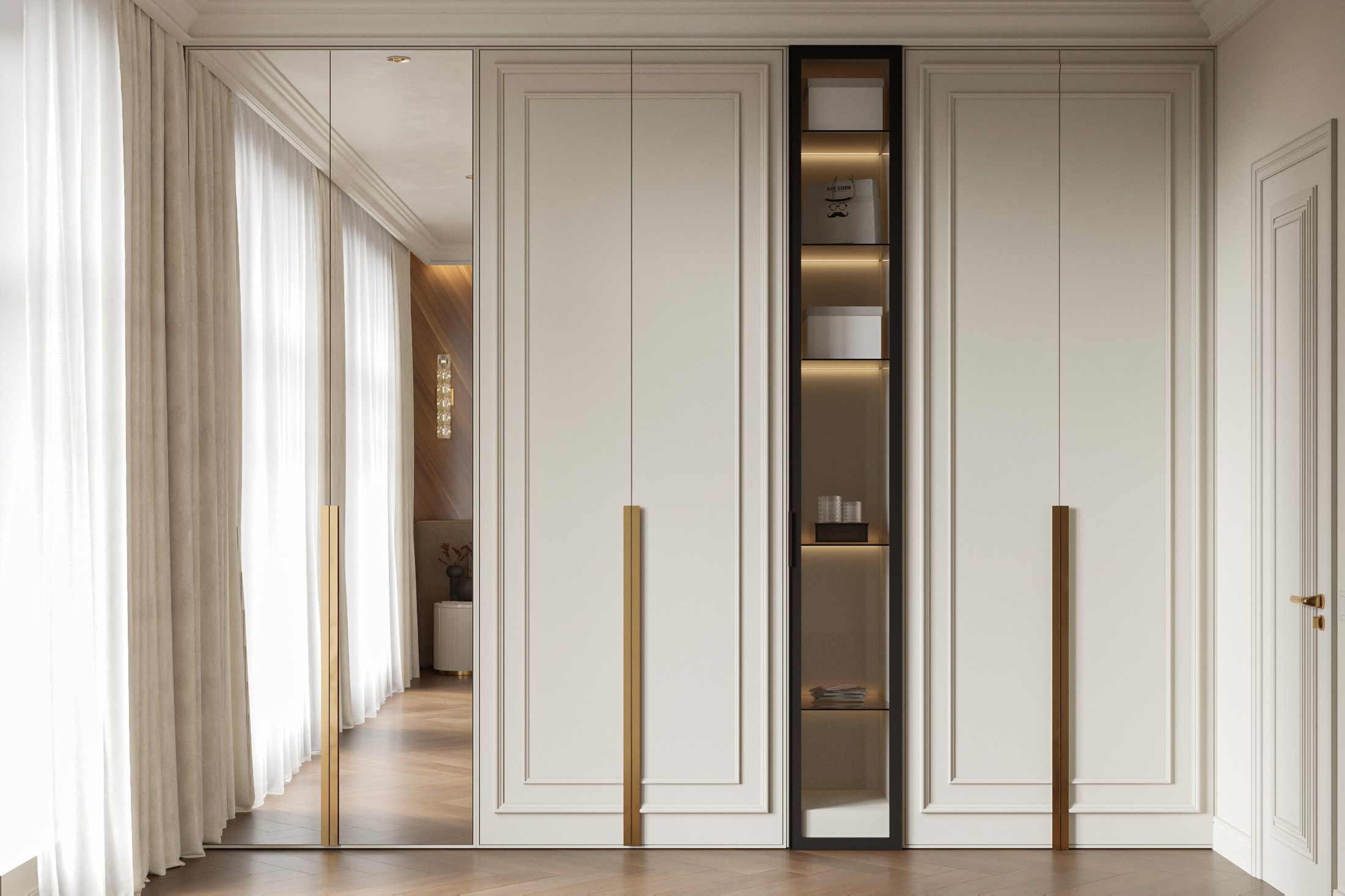 Коттедж. г. Москва. Ксения. 3D‑визуализатор