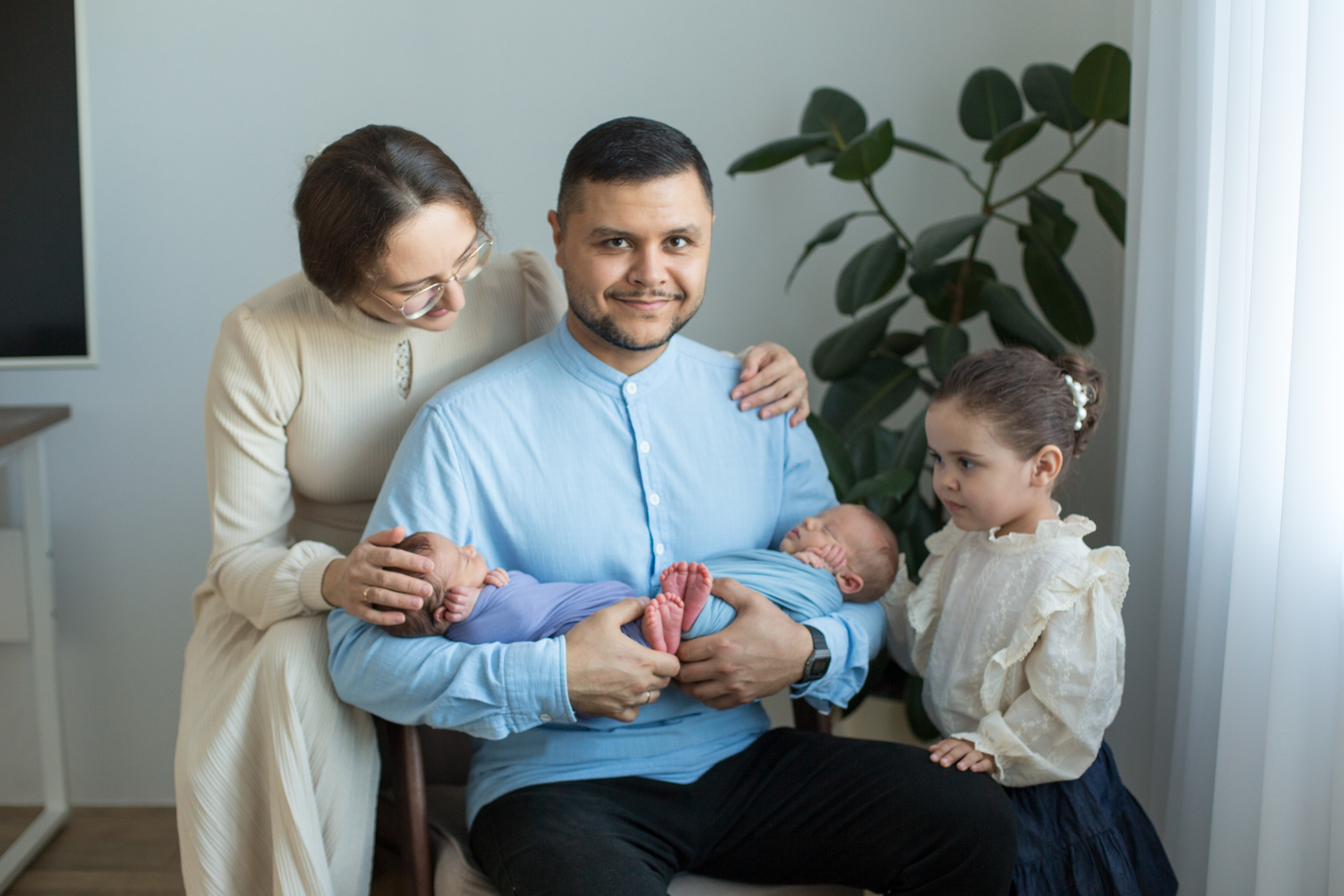 Бахтияр и Карим. Ольга Анохина фотограф новорождённых в Зеленодольске