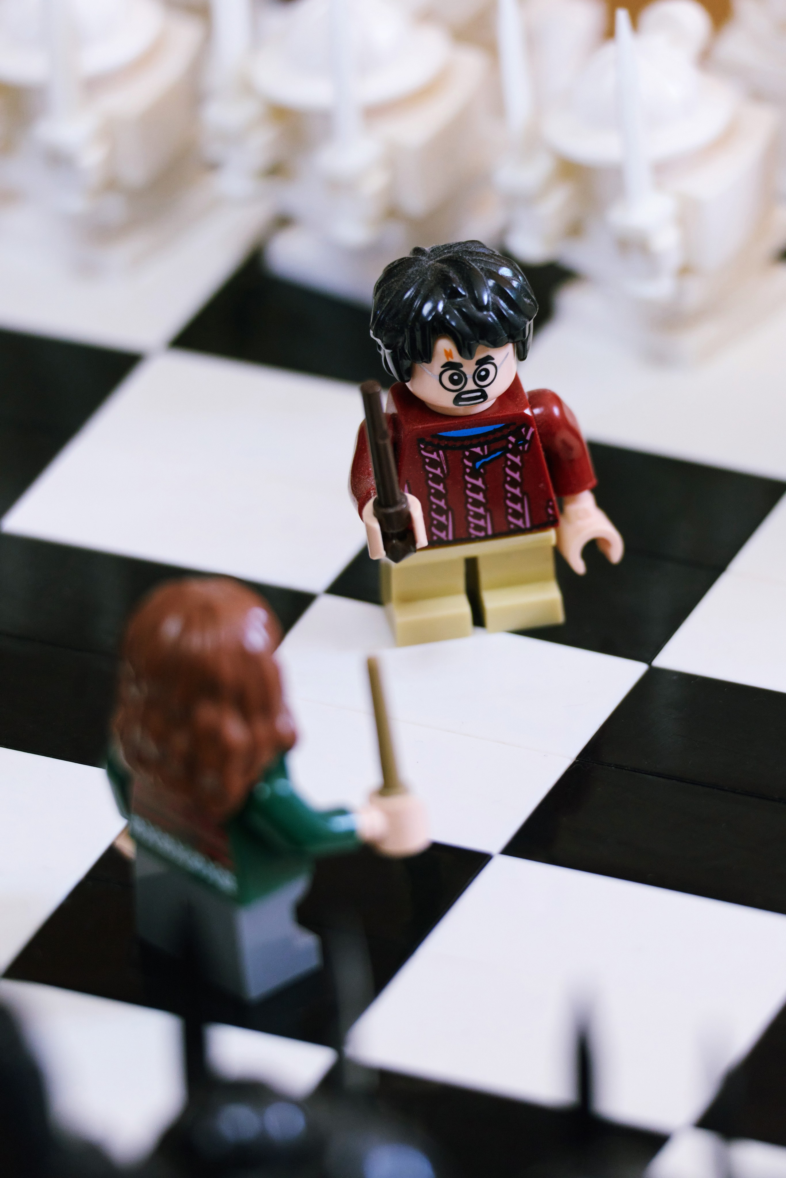 Шахматы, LEGO и фигурки из вселенной Гарри Поттера
