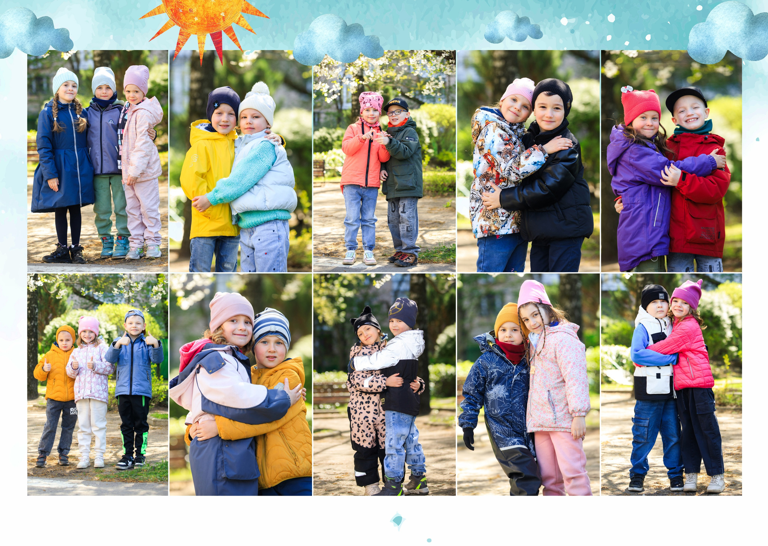 Альбом 10 для детского сада. Выпускные альбомы для школ и детских садов — фотокниги и виньетки