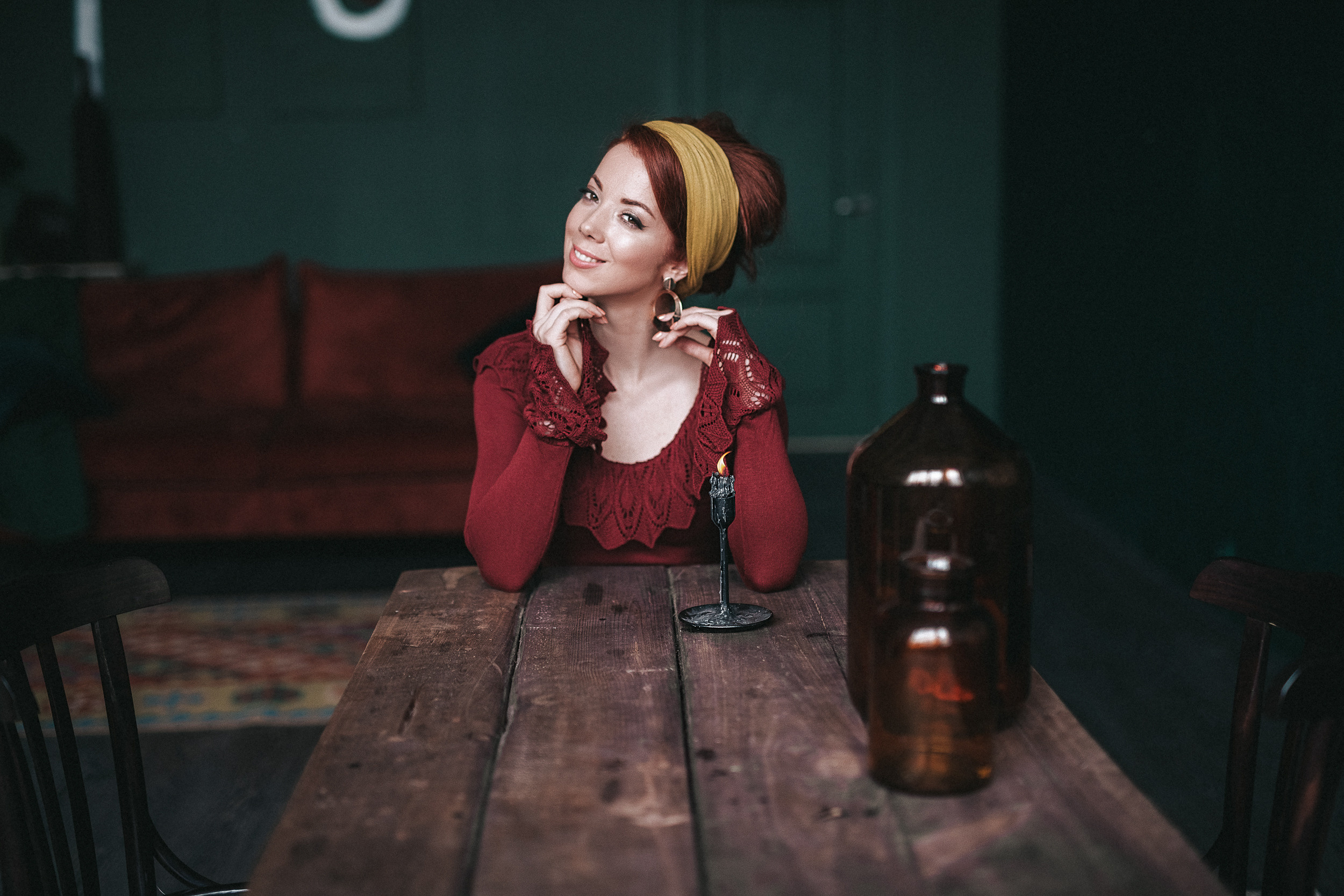 Фотосессия для Аксиньи в стиле 70-х. Фотограф-стилист в Москве Ольга Ракша