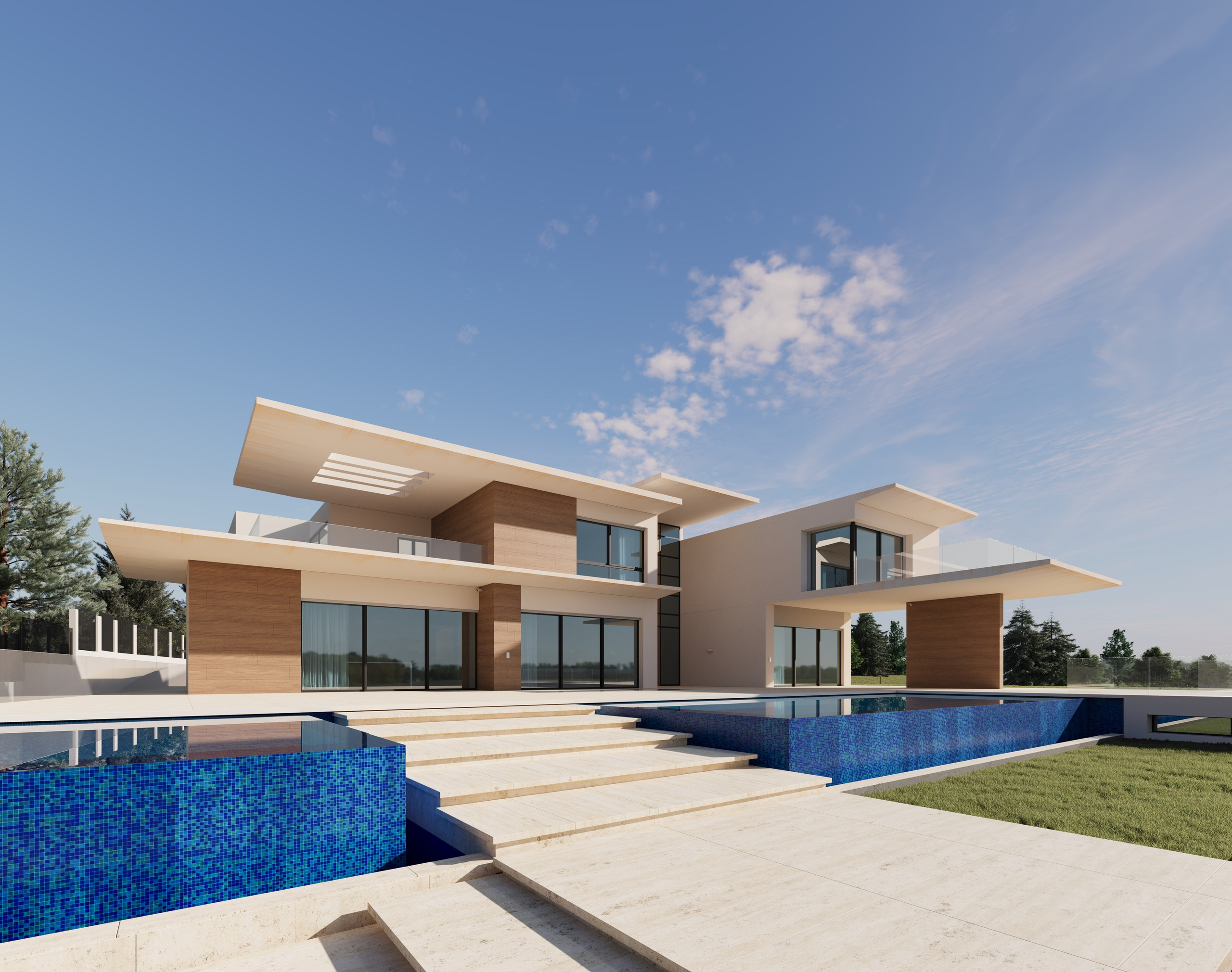 Визуализация экстерьера - Villa Air