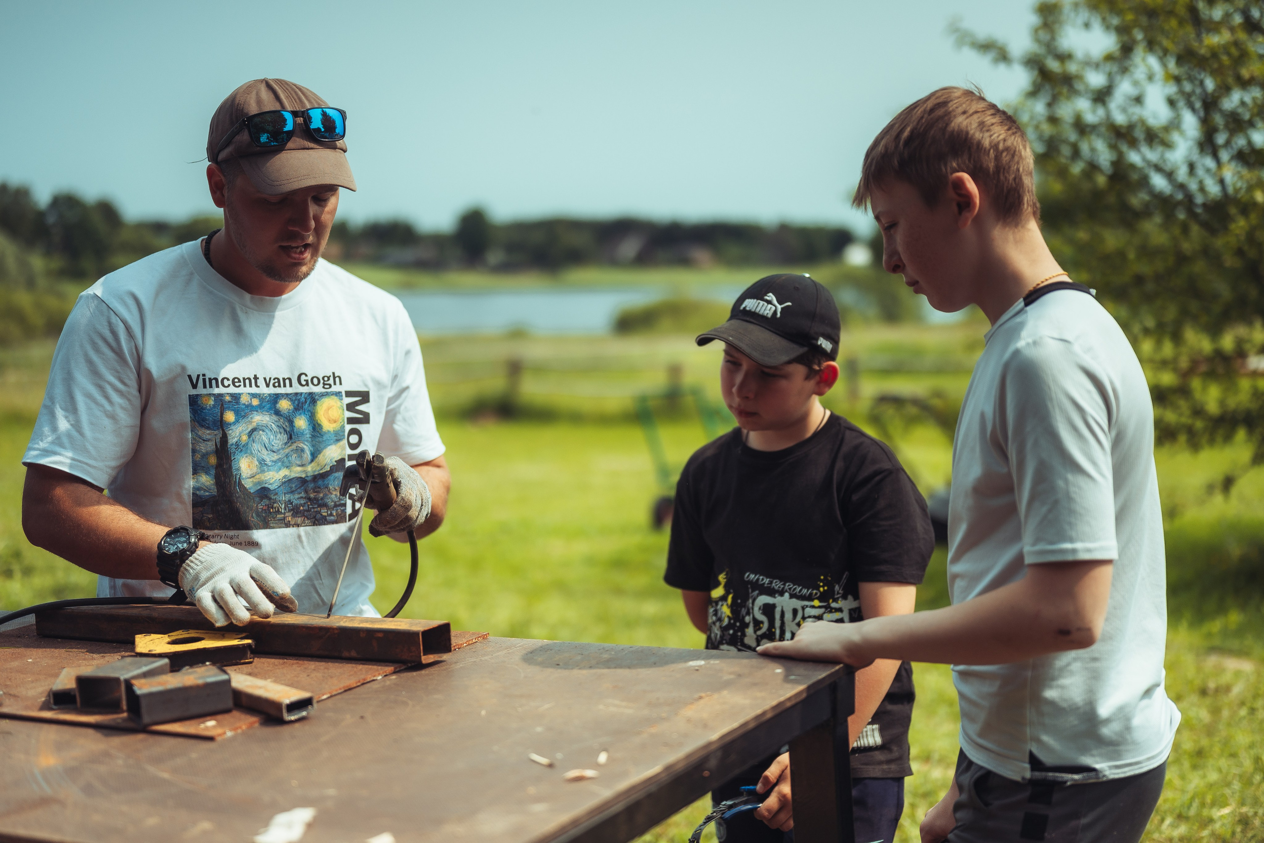 Детский лагерь — 1 смена 2025 год. Иван Кубик — фотограф и видеограф