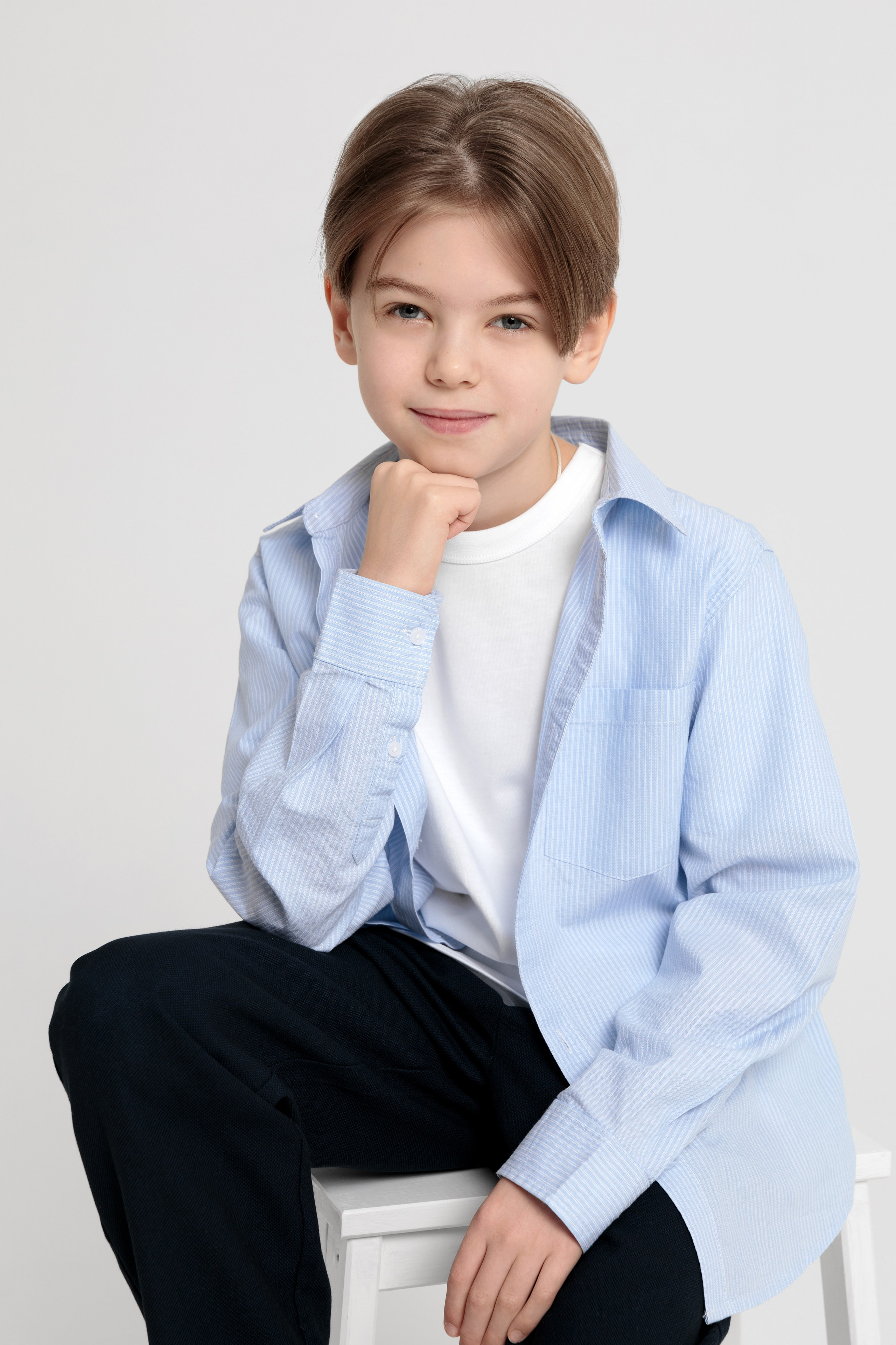 Школьный портрет. Начальная школа. Фотограф в Москве Надуева Татьяна. Женский портрет, детский портрет, с