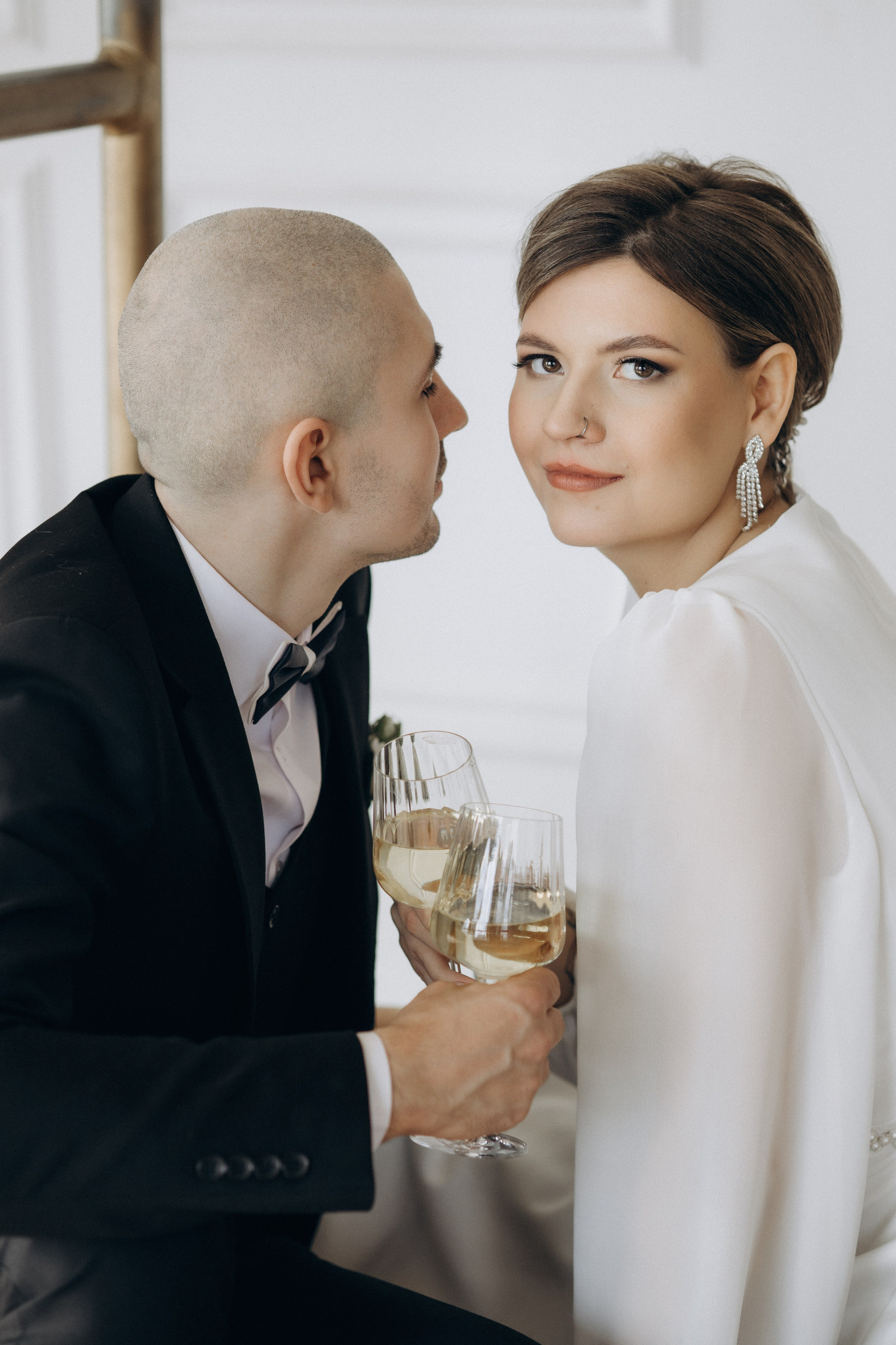 Свадебная фотосессия в фотостудии Пензы для Дарьи и Евгения