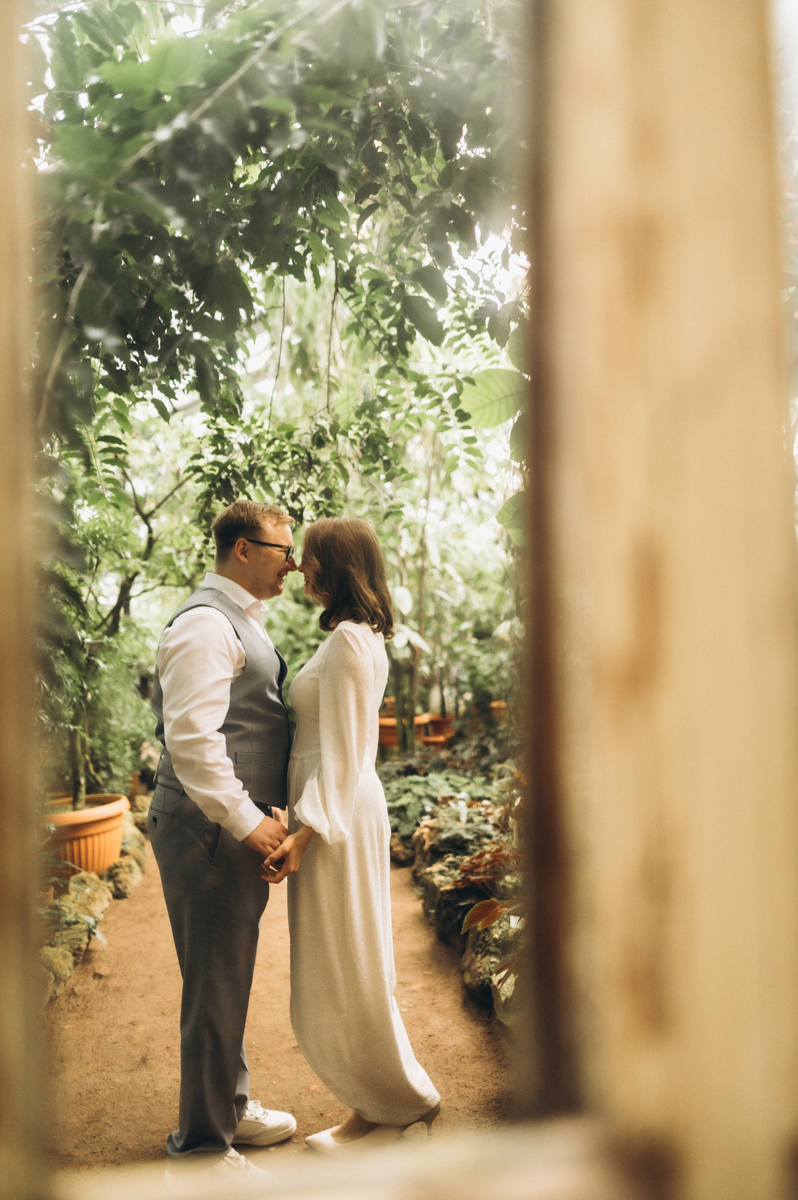 Загс+Оранжерея (камерная свадьба). Фотограф ПИТЕР СПБ Надежда Баранова