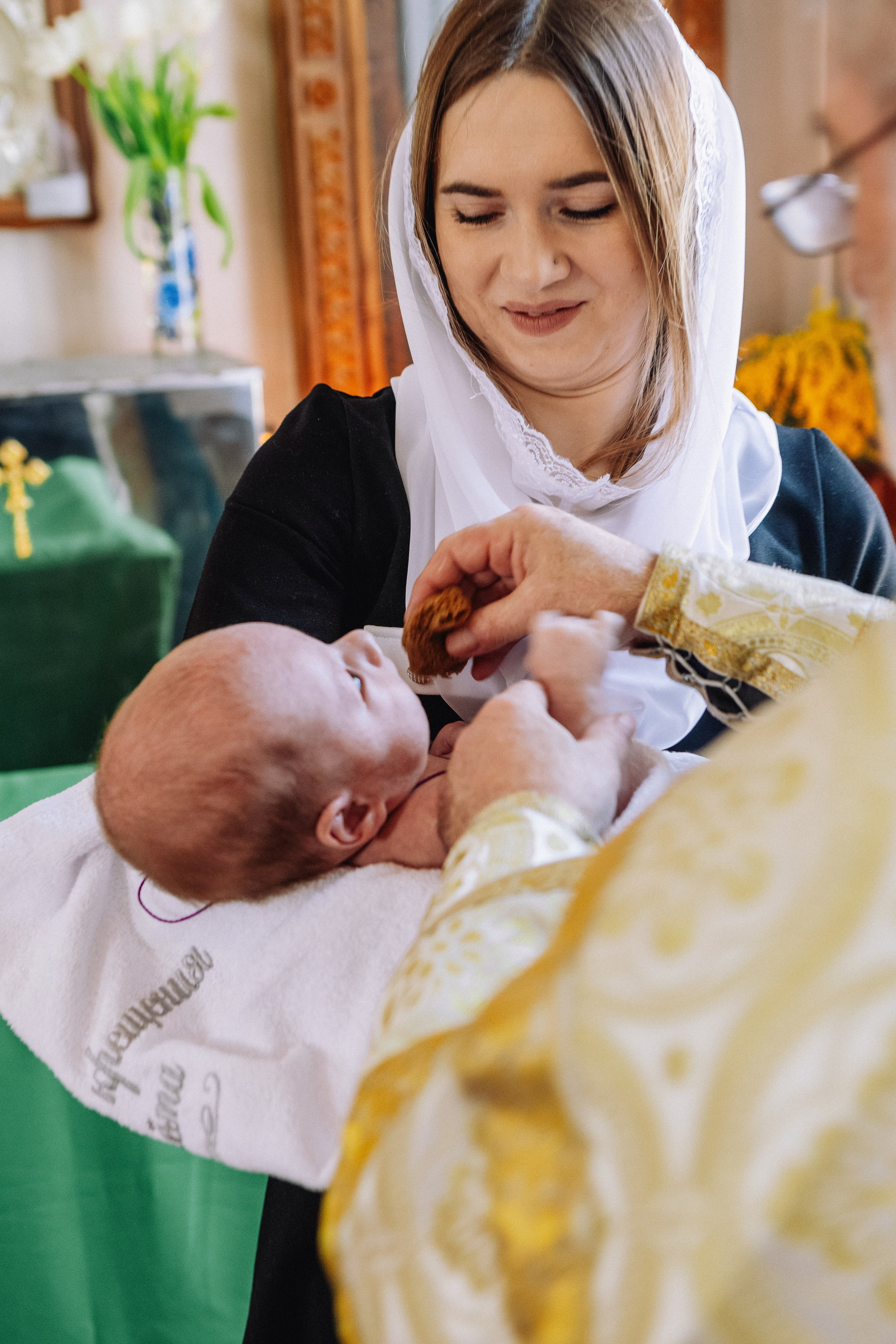 Крещение Артема и Полины. Фотограф в Курске Смирнов Евгений