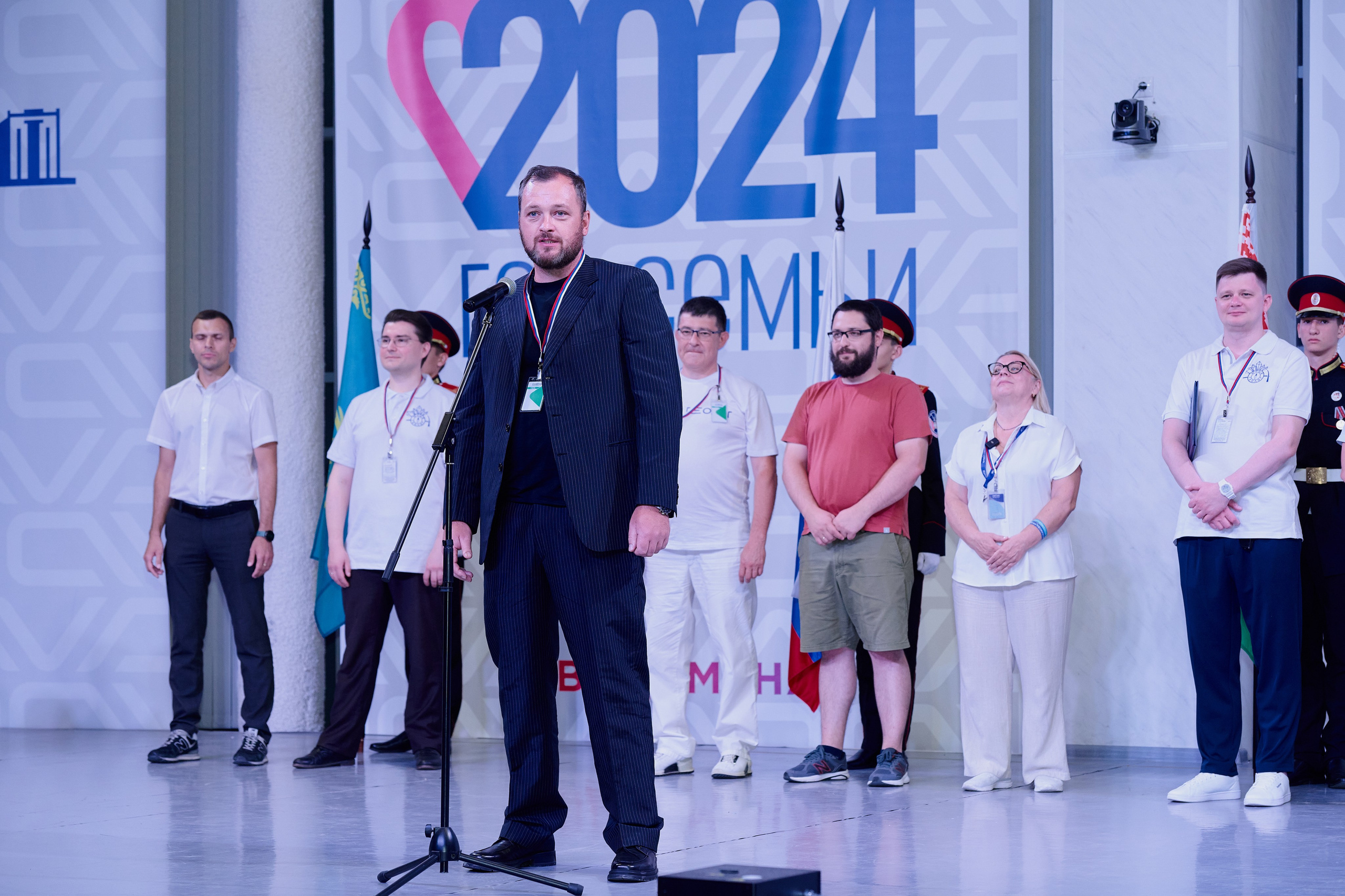 Открытие смены «Юный Геолог». ВДЦ «Смена» Авугст 2024 Анапа. Фотограф Роман Адлер