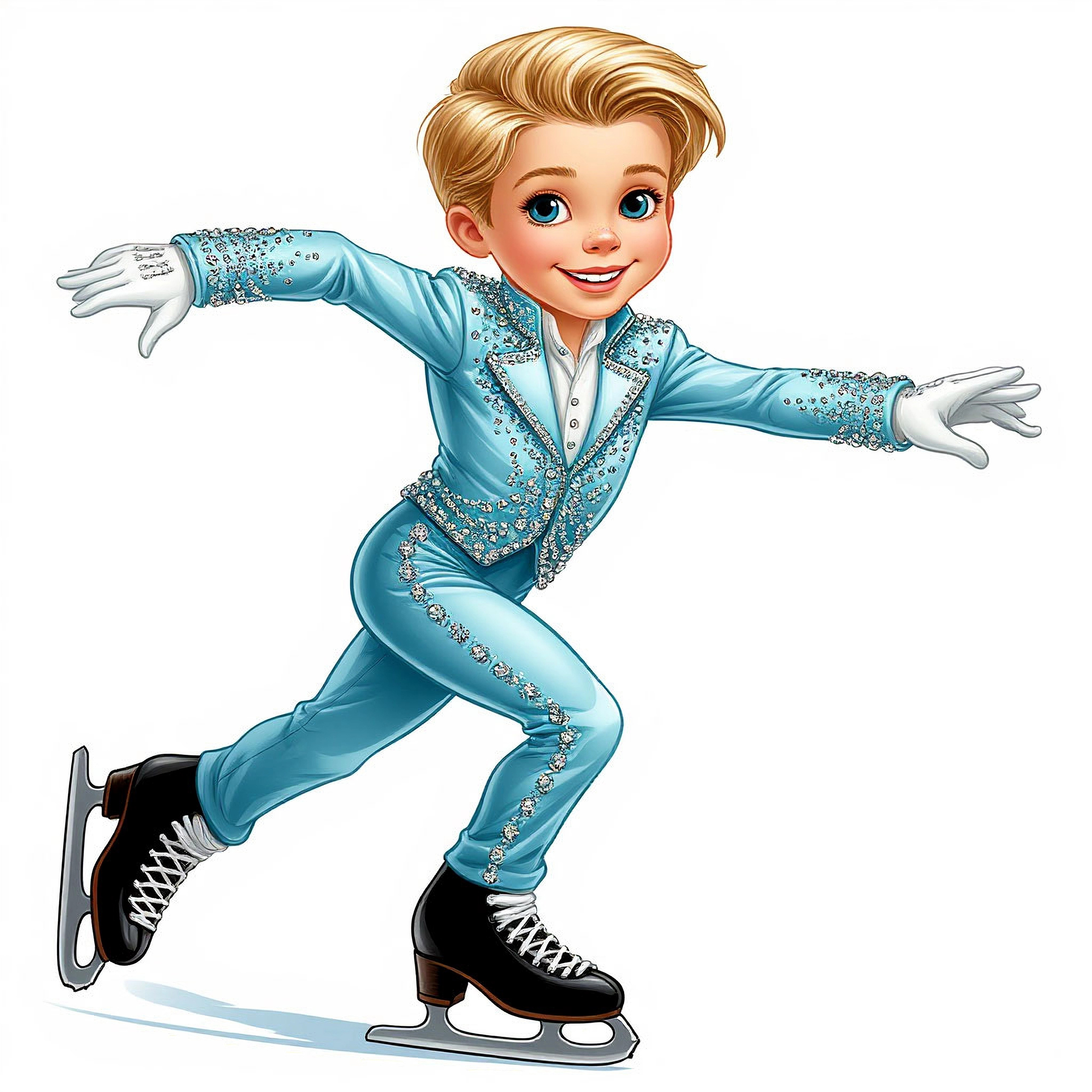 ФК мальчики на белом фоне. Фигурное катание для взрослых и детей на Васильевском 🌟