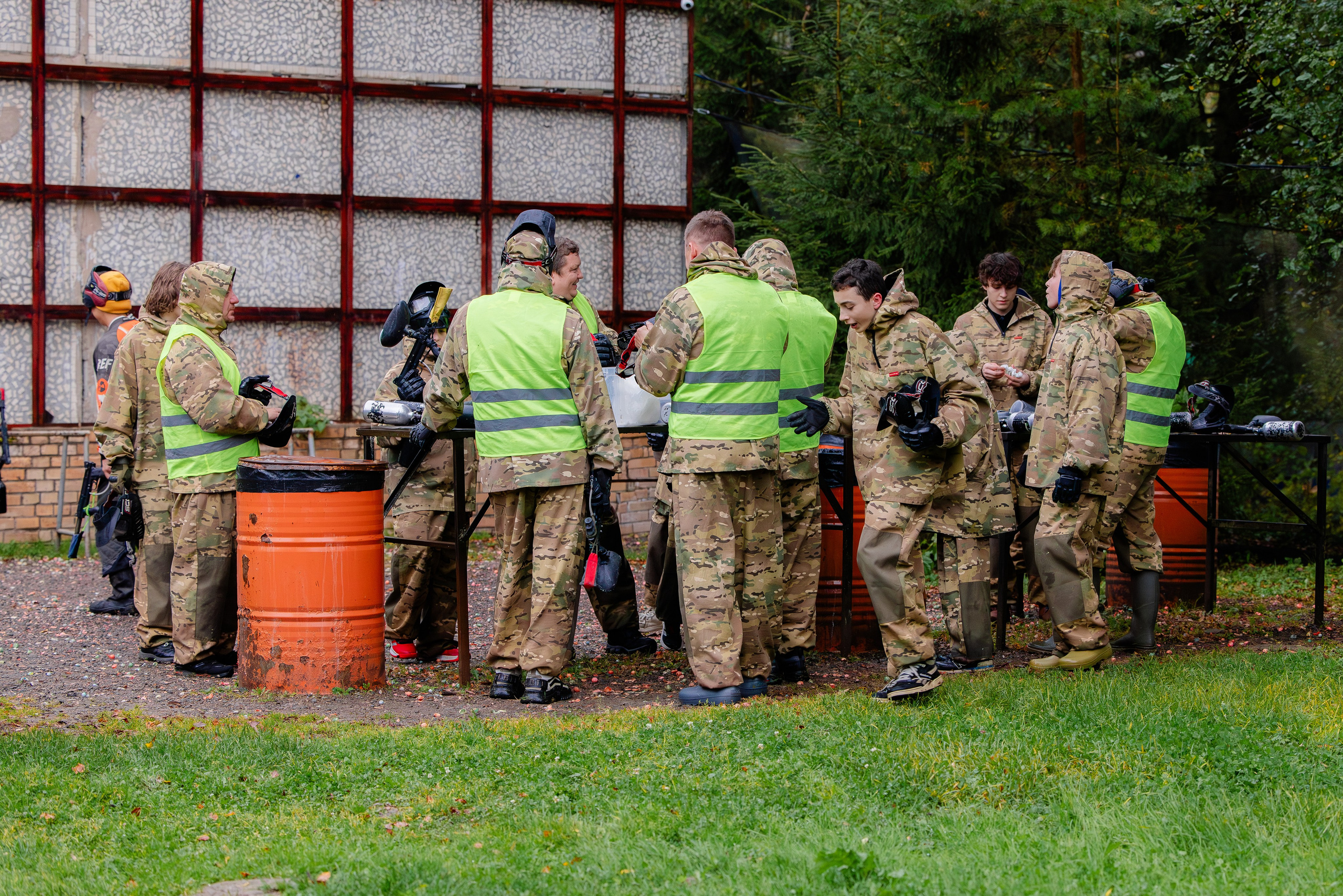 День рождения в пейнтбольном клубе Зарница. Фотограф и режиссер Московко Екатерина