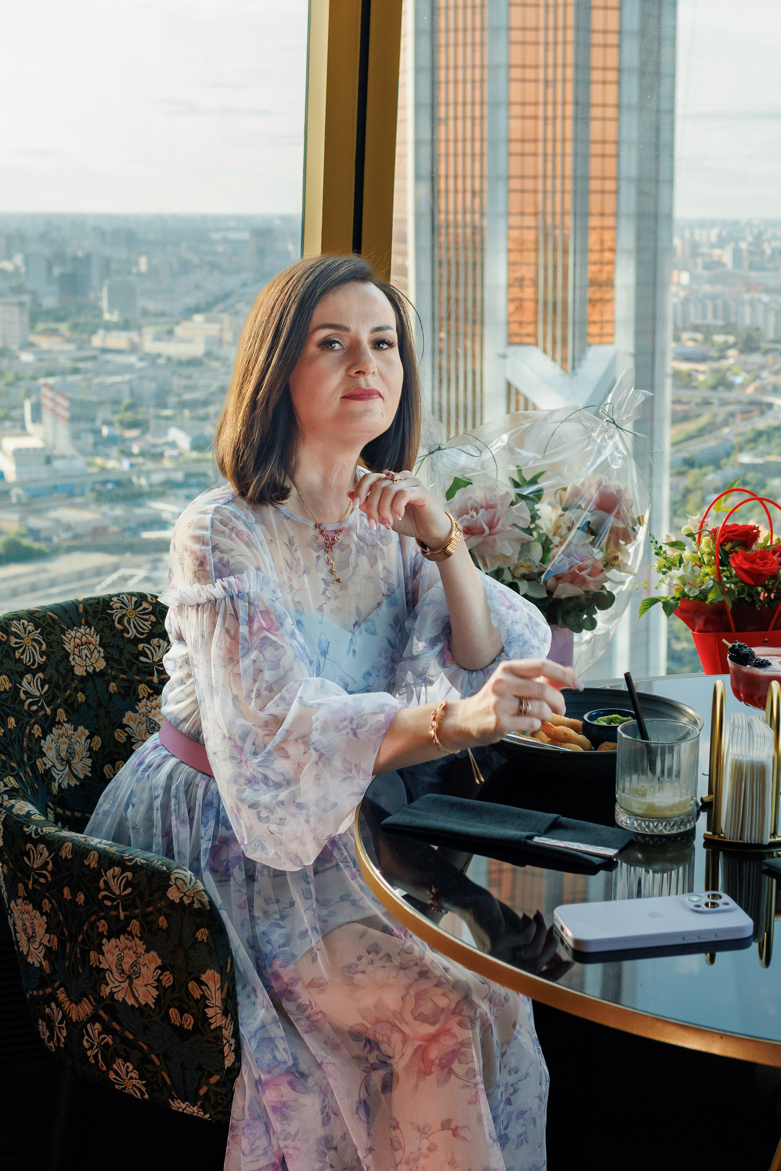 День рождения в Москва Сити. Фотограф и режиссер Московко Екатерина