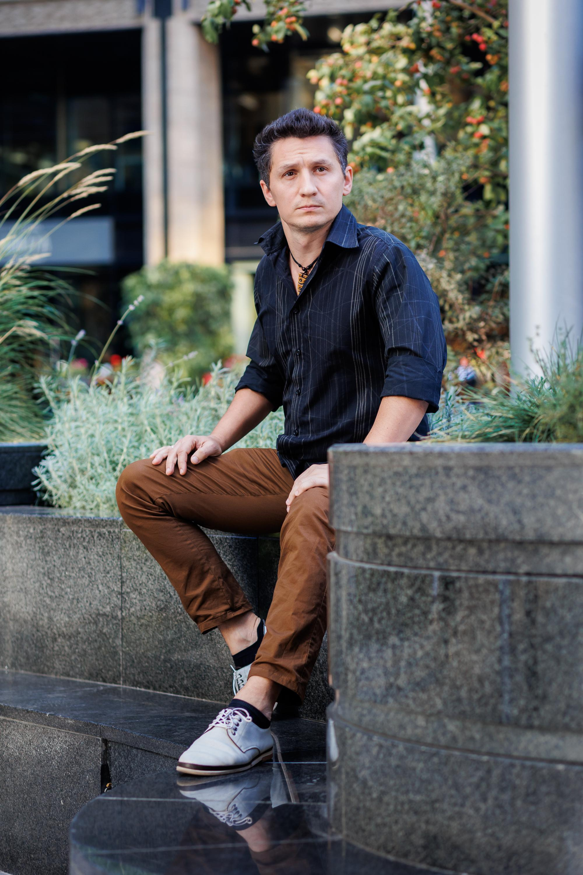 Михаил Боско. Актёр. Фотосессия 20.09.2023г. Фотограф Эд Целуйко.