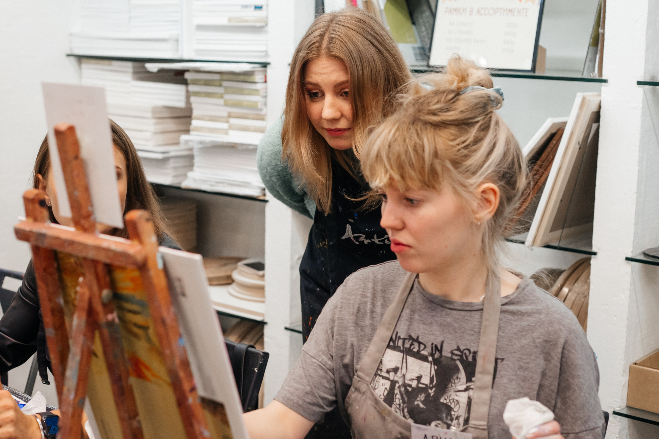 Artista. Мастер-класс по живописи. Семейный фотограф в Санкт-Петербурге Ева Маркова