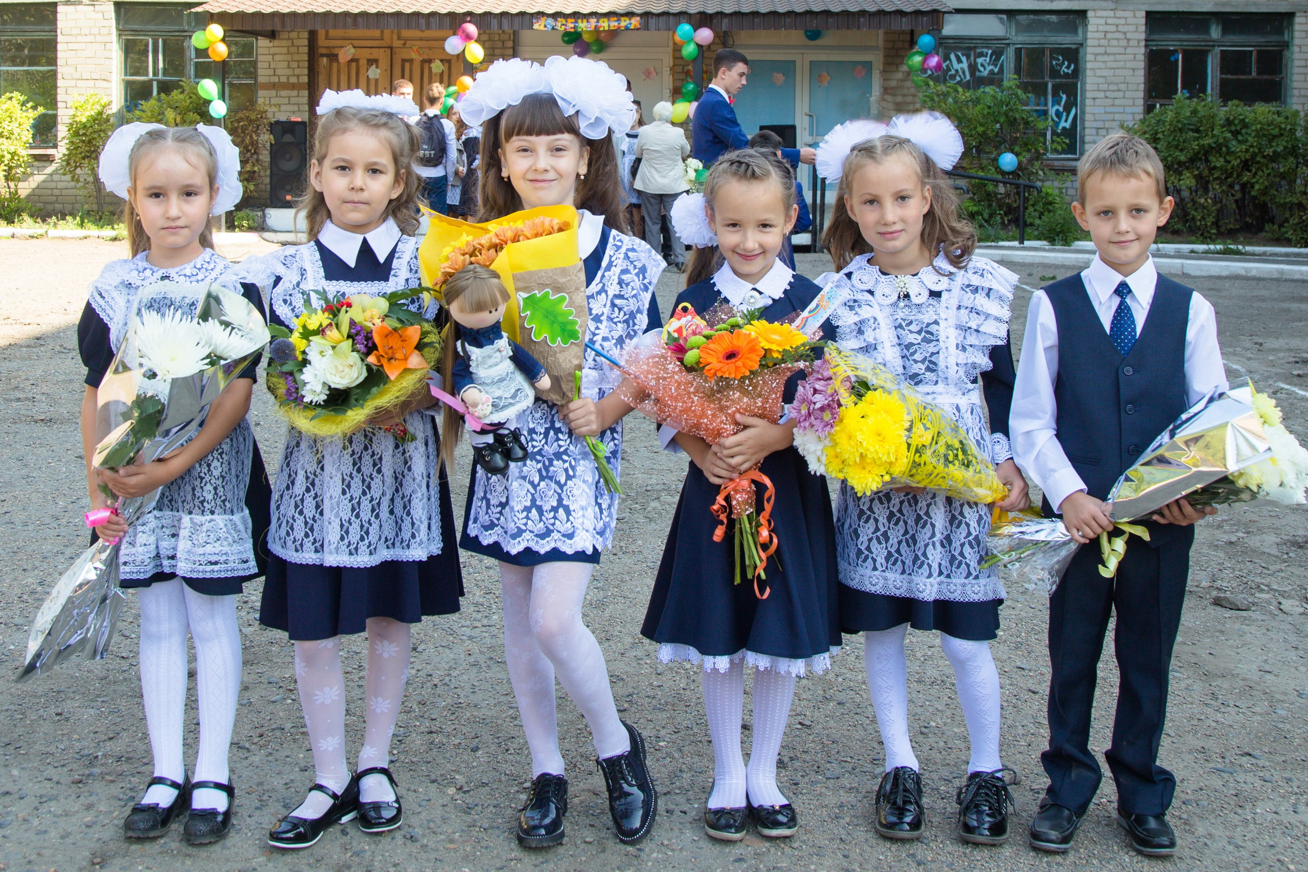 Групповые. Школьный фотограф г. Чита