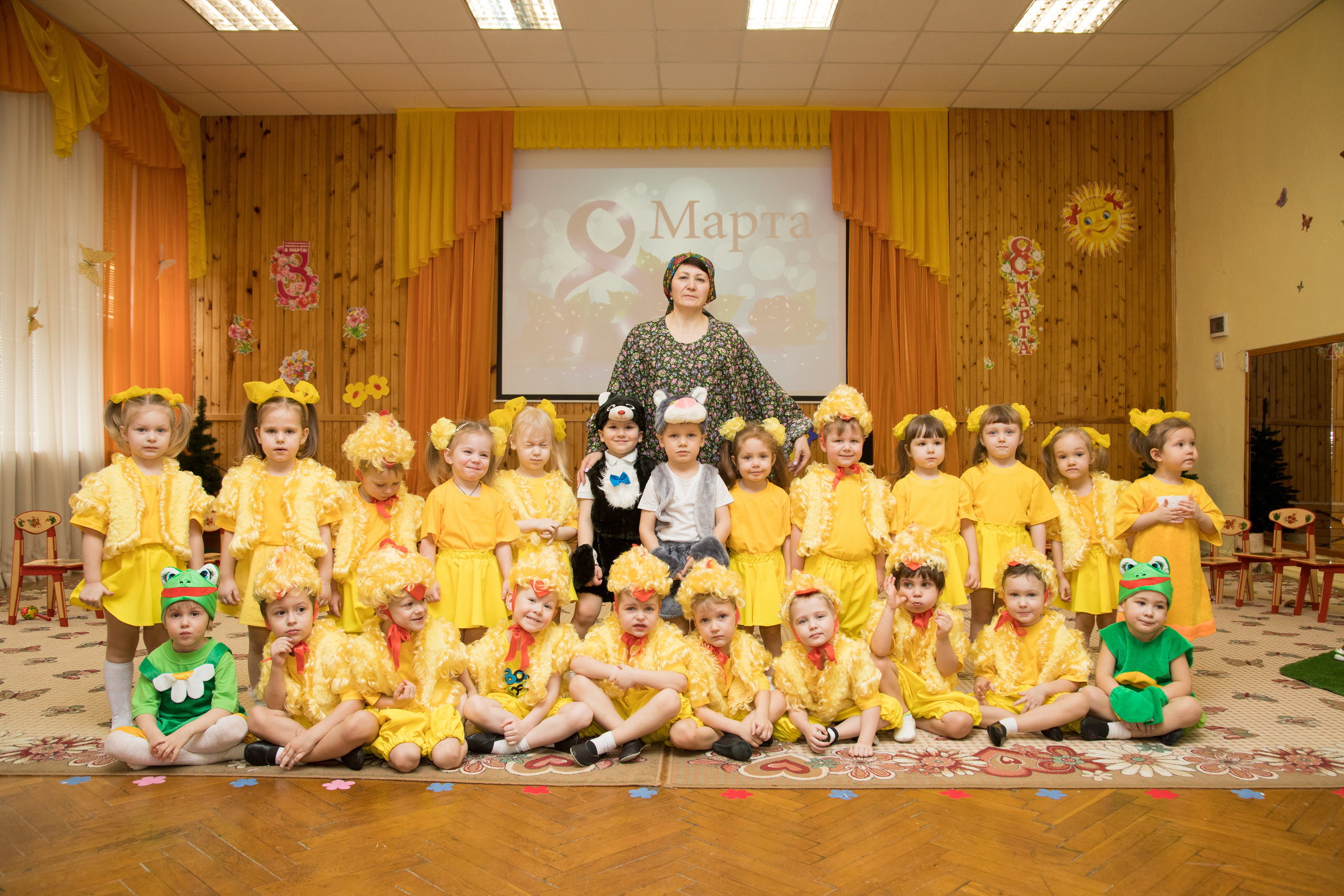 Репортаж детский сад. Выпускные альбомы для детского сада и школы в Москве