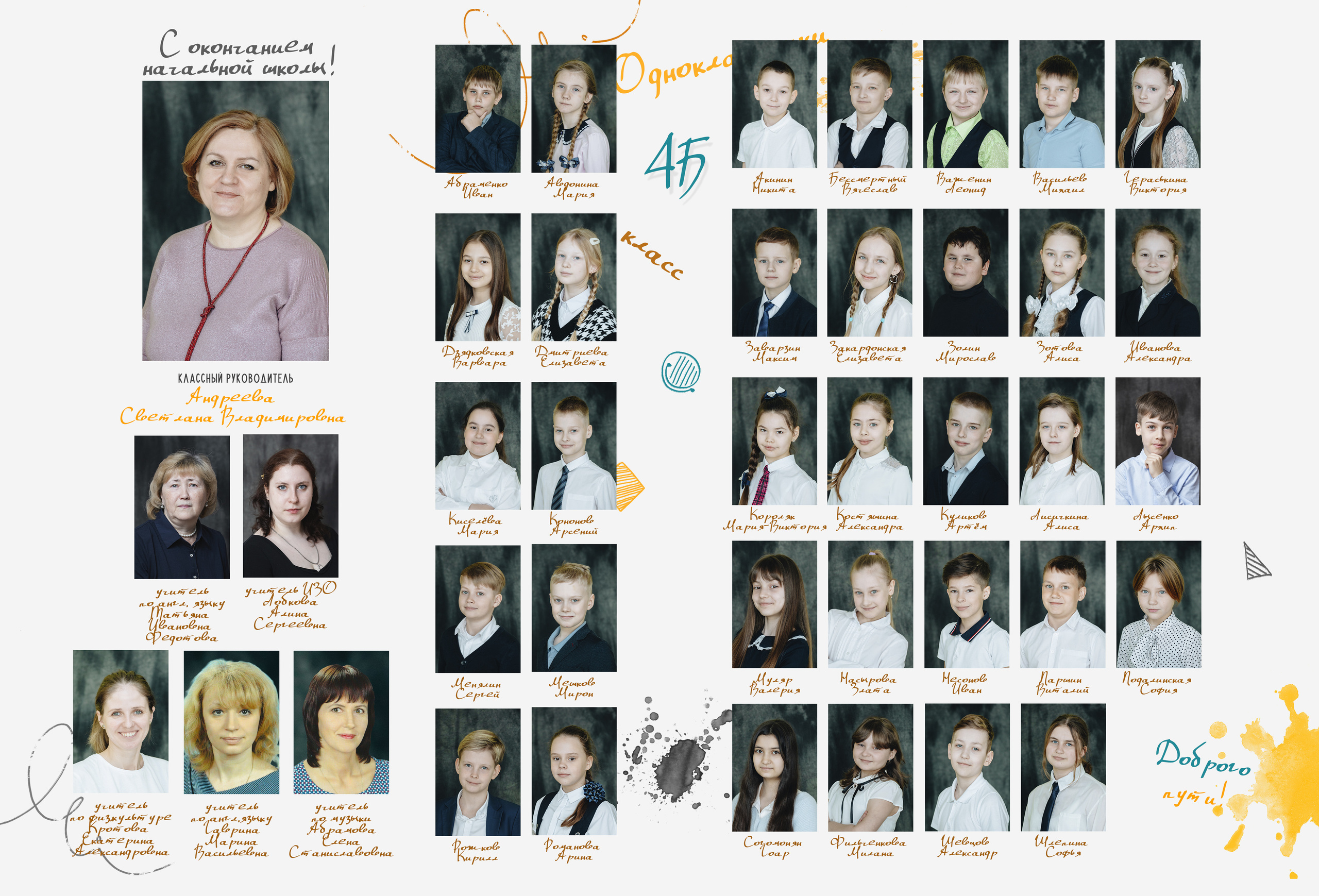 А4 общая. Выпускные альбомы для детского сада и школы в Москве