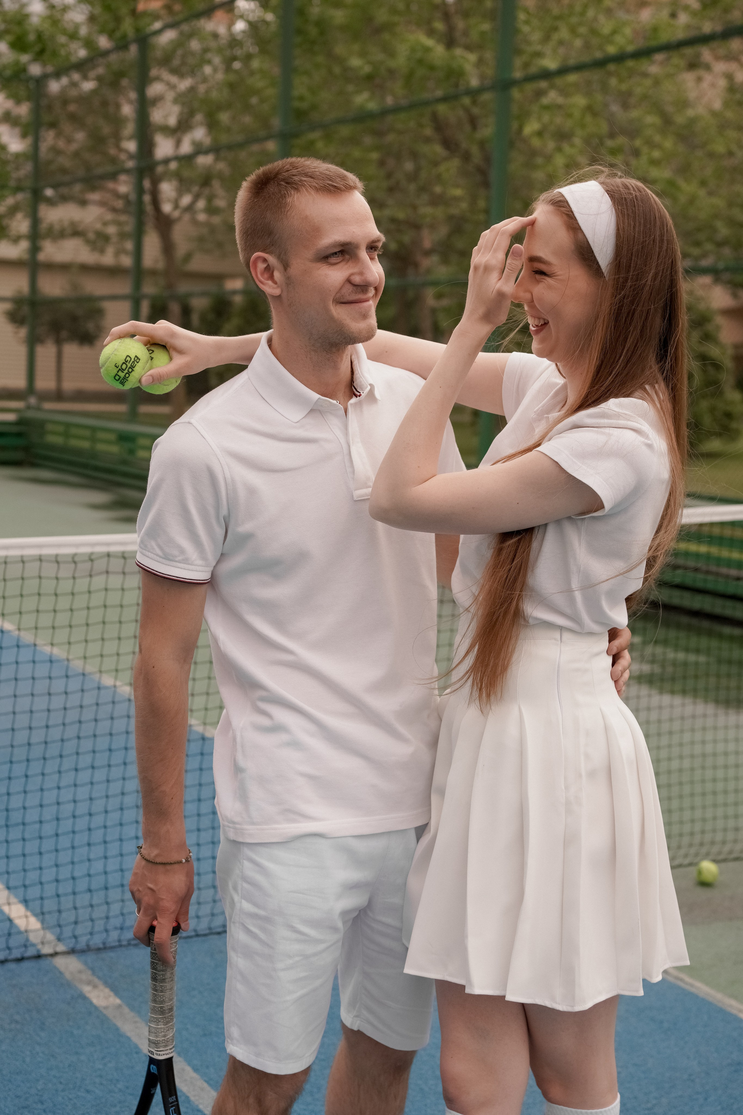 Теннис с семьей. Свадебный и семейный фотограф Афанасьева Анна в Кисловодске