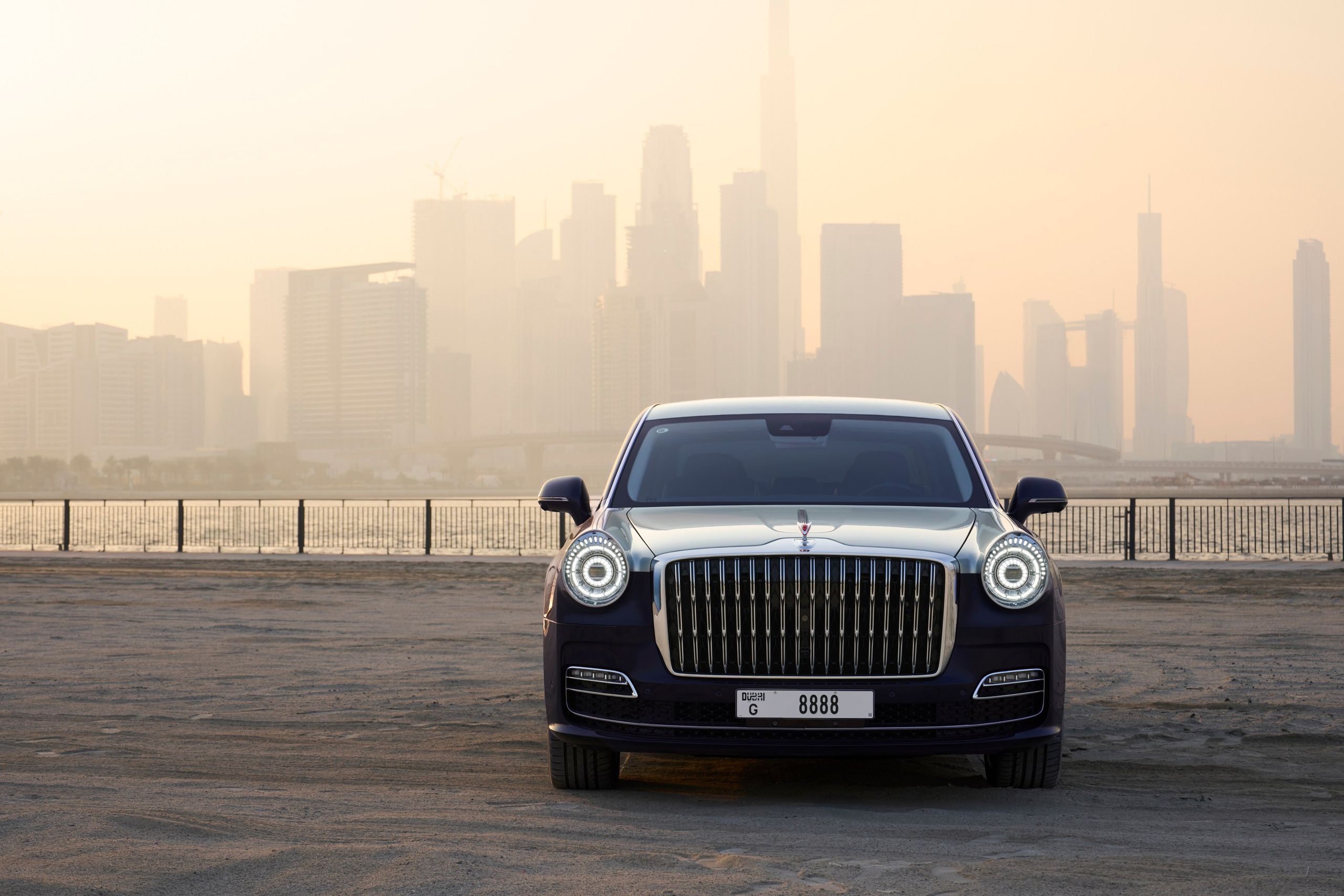 Hongqi Golden Sunflower. Creative photographer Denis Klero