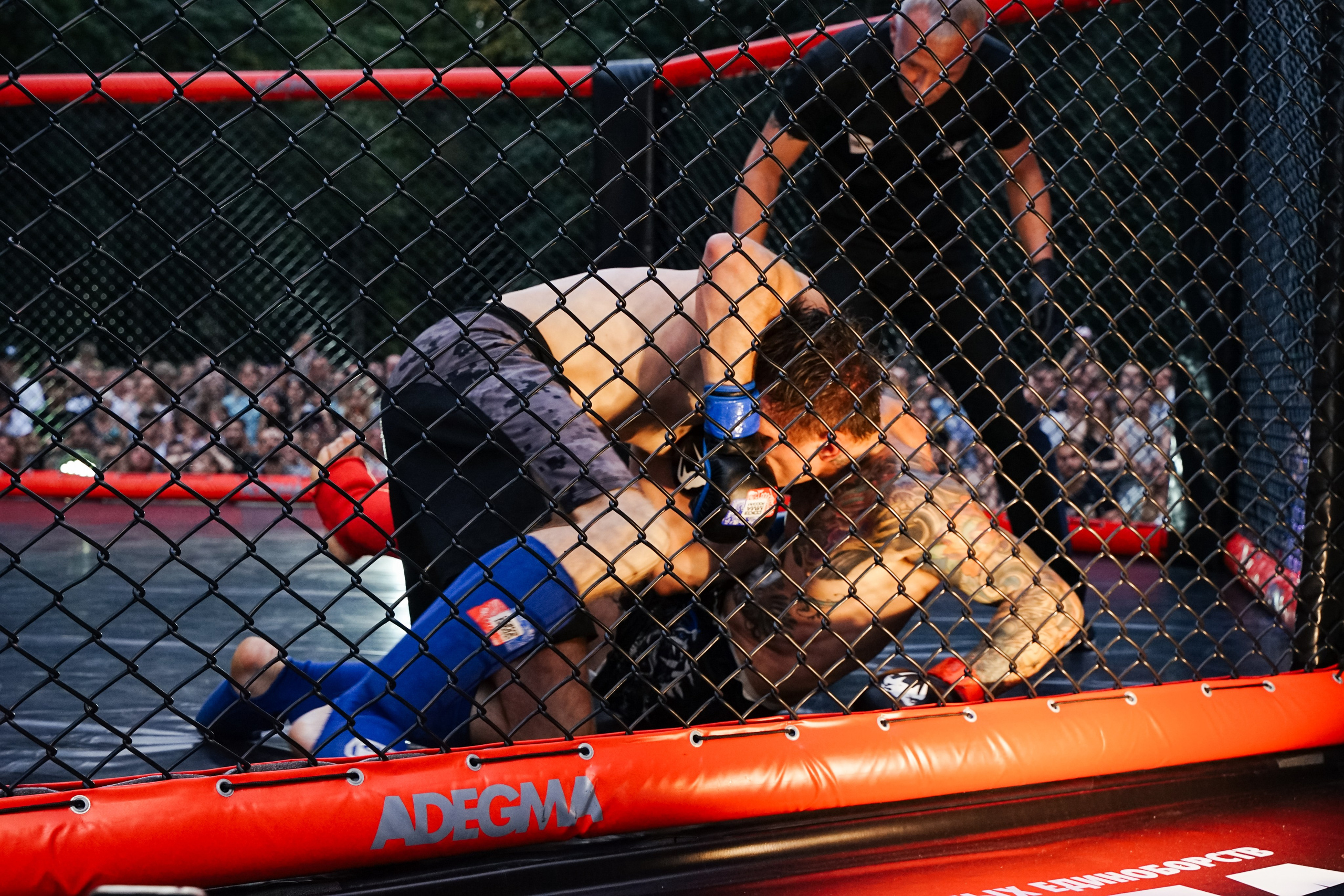 Вечер боев в ЦПКиО. Фотограф Надежда Погребняк | Рязань | Москва