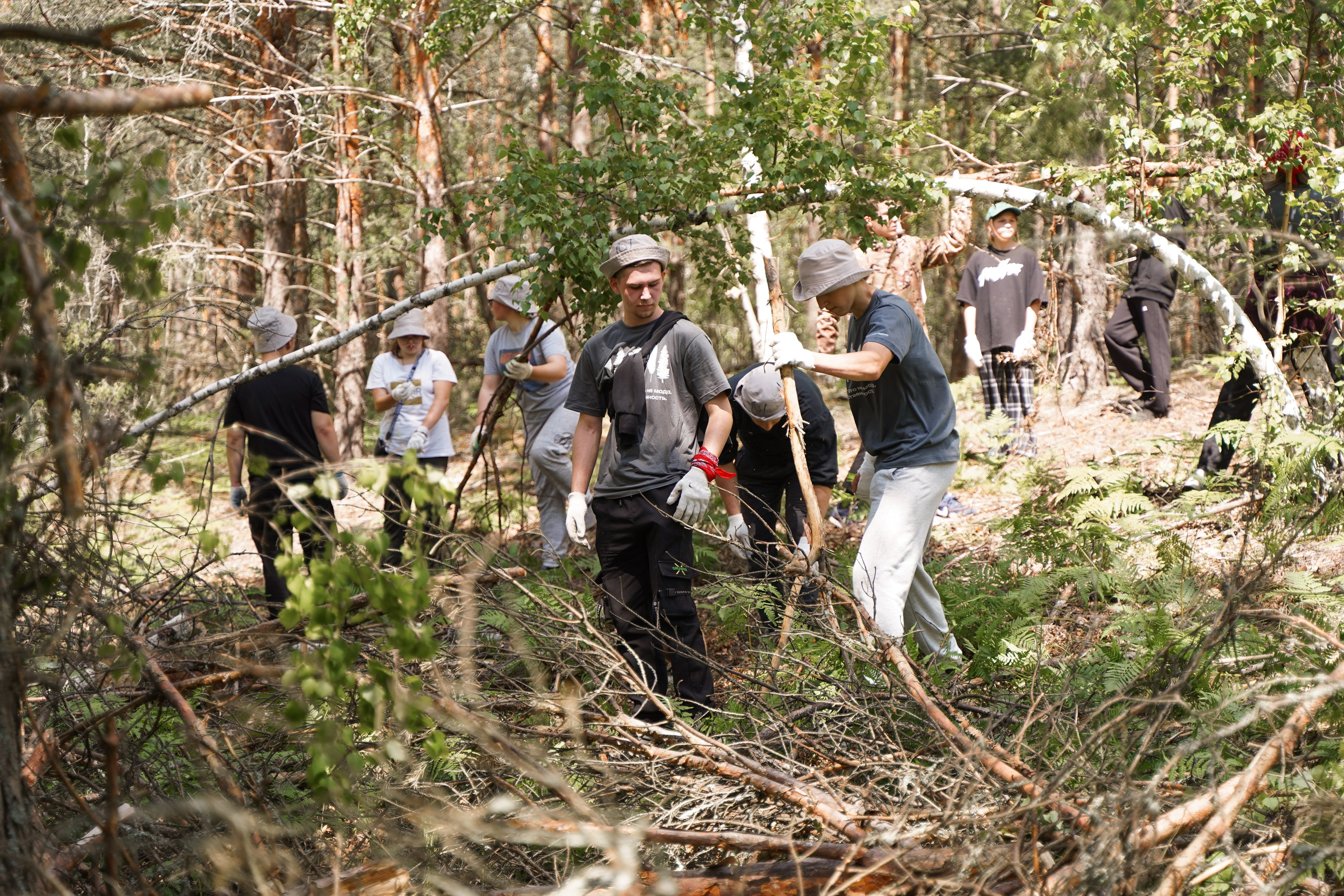 Эко-сборы добровольцев «О! Пушка» в национальном парке «Мещерский» 2024. Фотограф Надежда Погребняк | Рязань | Москва