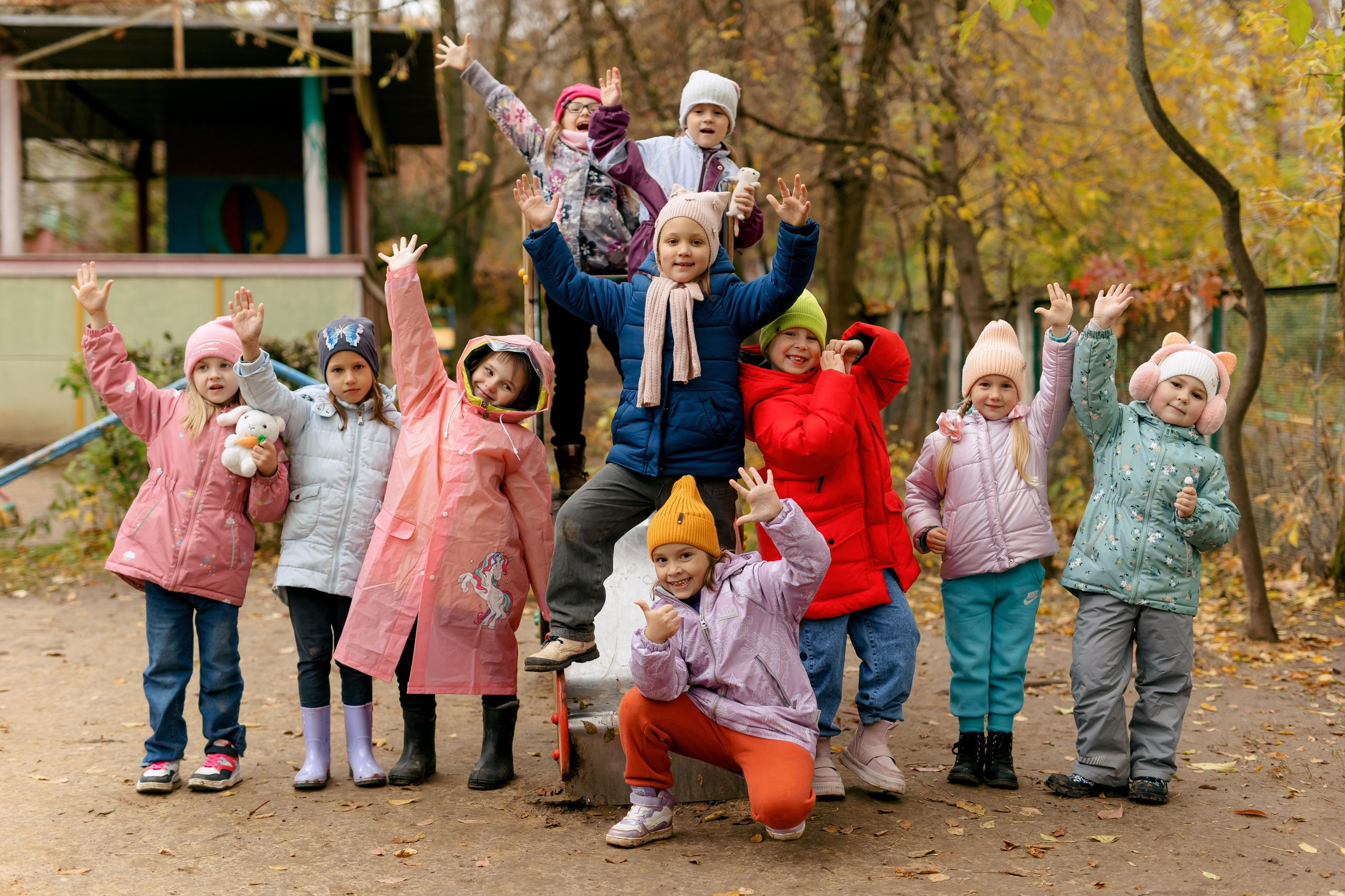 Осень в садике. Свадебный и семейный фотограф в Туле и области Маша Костина