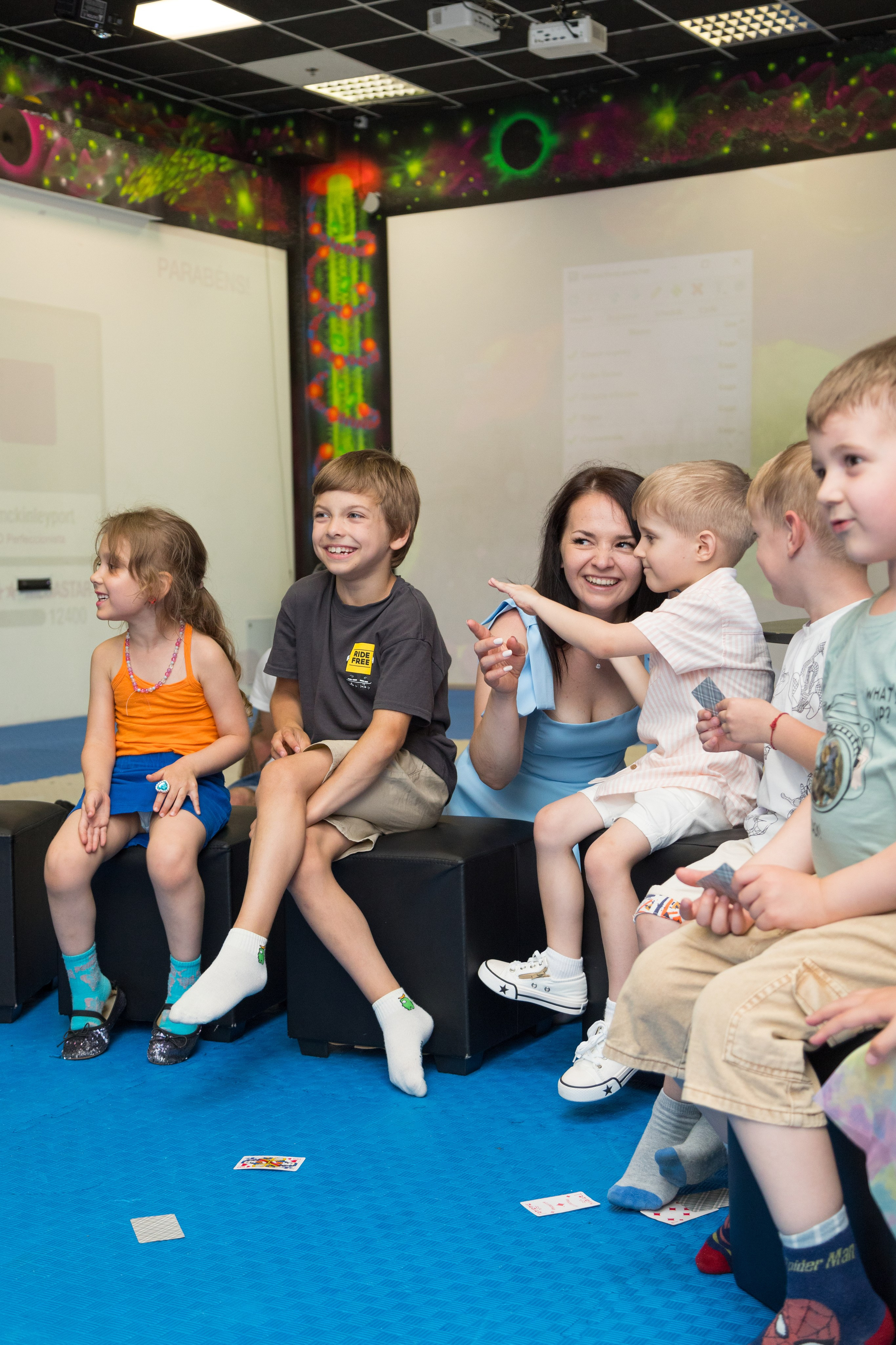 День рождения Феди, 5 лет. НЕОПАРК. Детский и контент фотограф Надя Волкова Санкт-Петербург