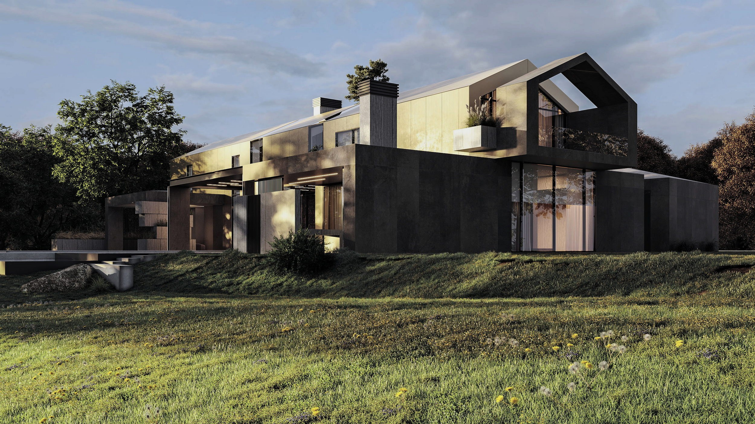 Барн хаус от дизайн студии