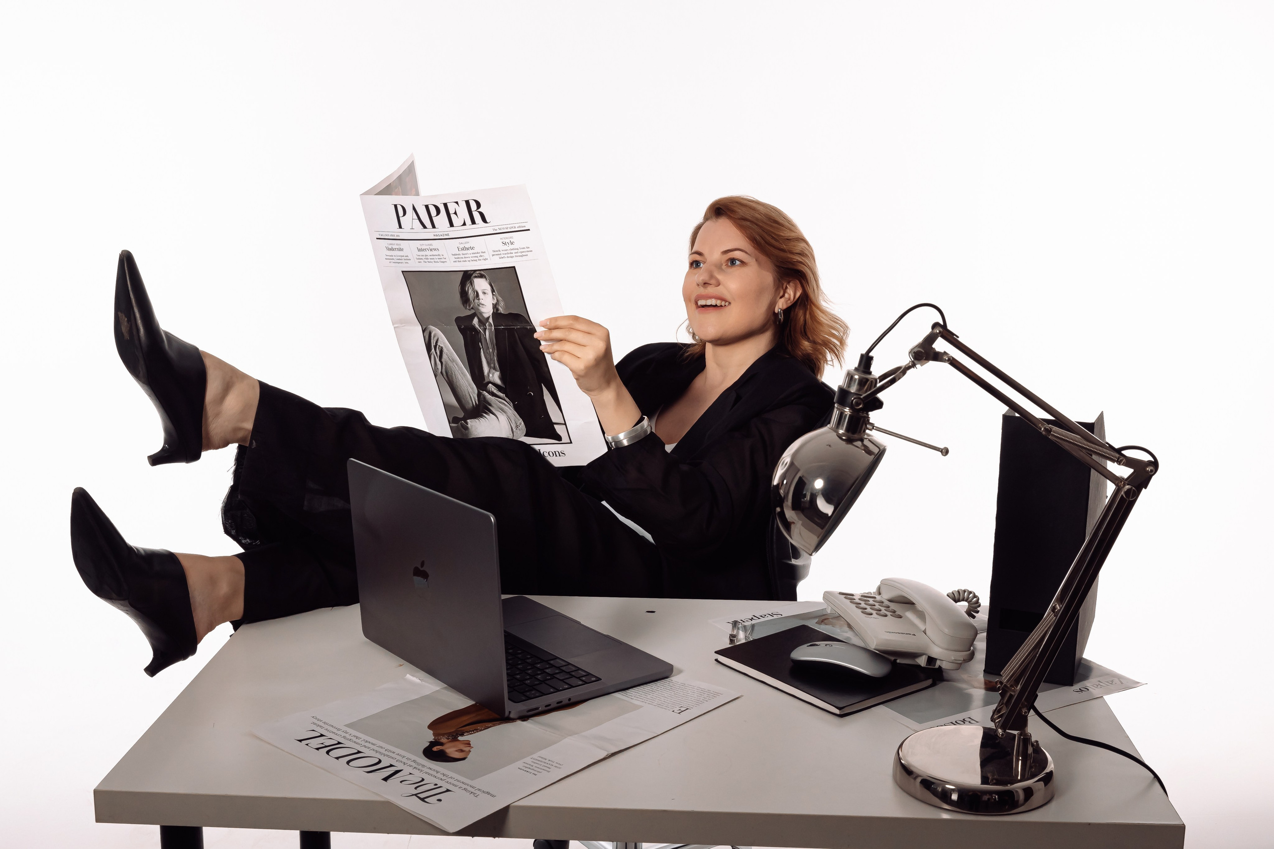 Экспресc Фотосессия в стилe «ОФИC» 💻☎️📠👓📇. Фотограф Евгения Улаз