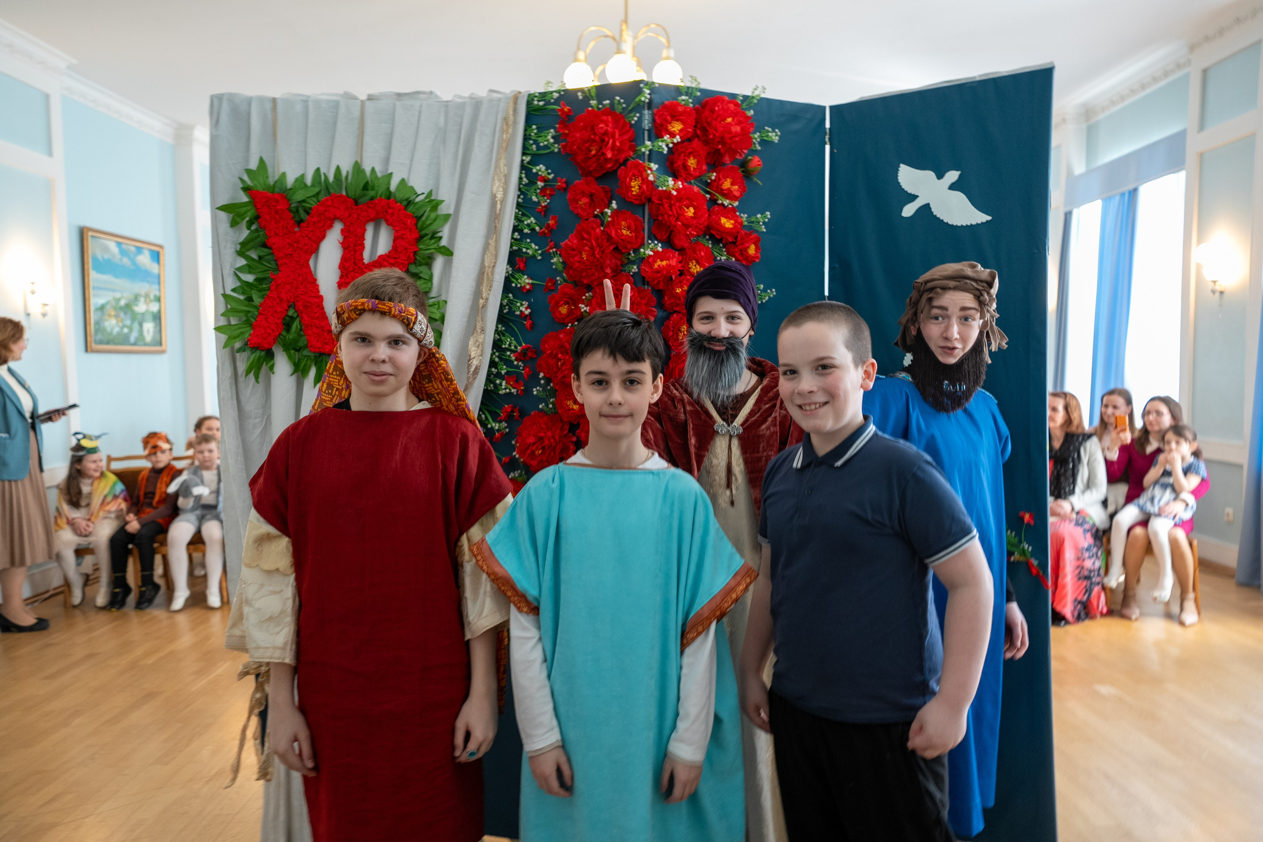 СВЕТЛАЯ ПАСХА В ВОСКРЕСНОЙ ШКОЛЕ. НИКОЛО-БОГОЯВЛЕНСКИЙ МОРСКОЙ СОБОР