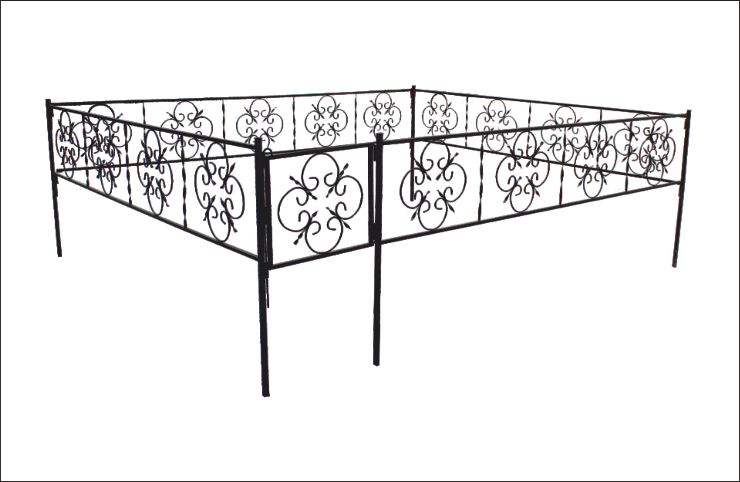 Оградка №10