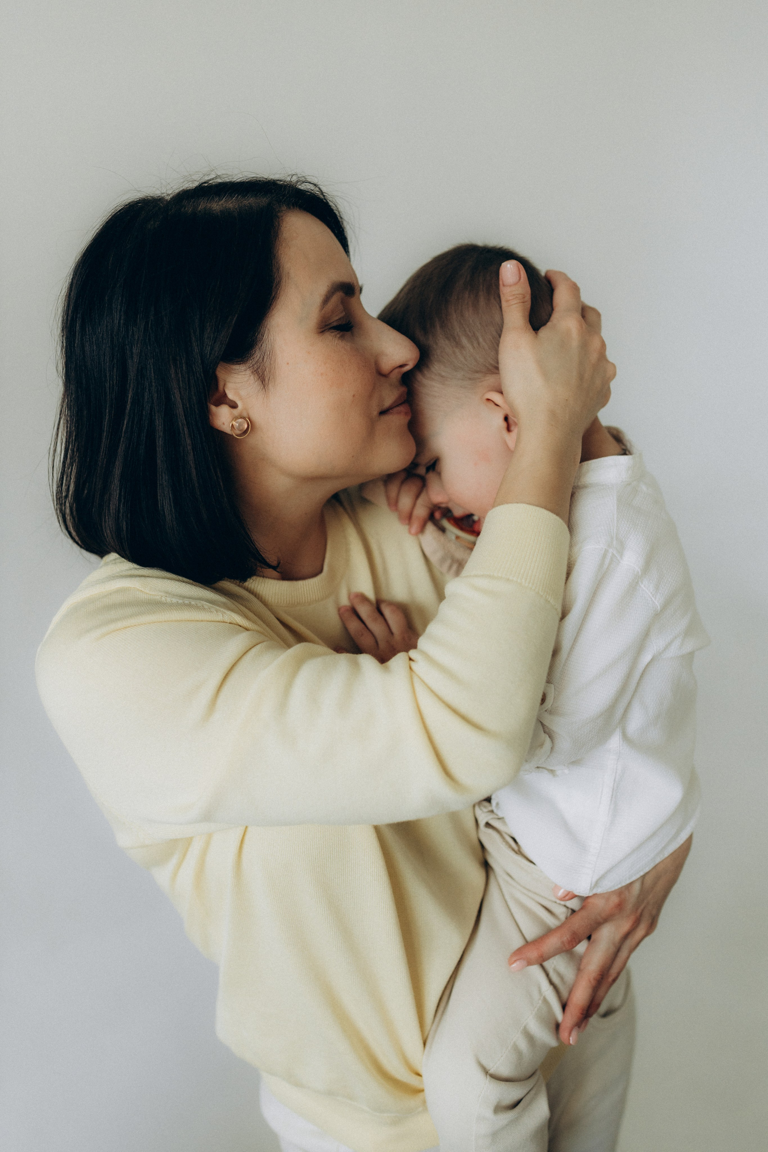 Семейная съёмка на циклораме. Фотограф НОГИНСК, Москва, Анастасия Белая