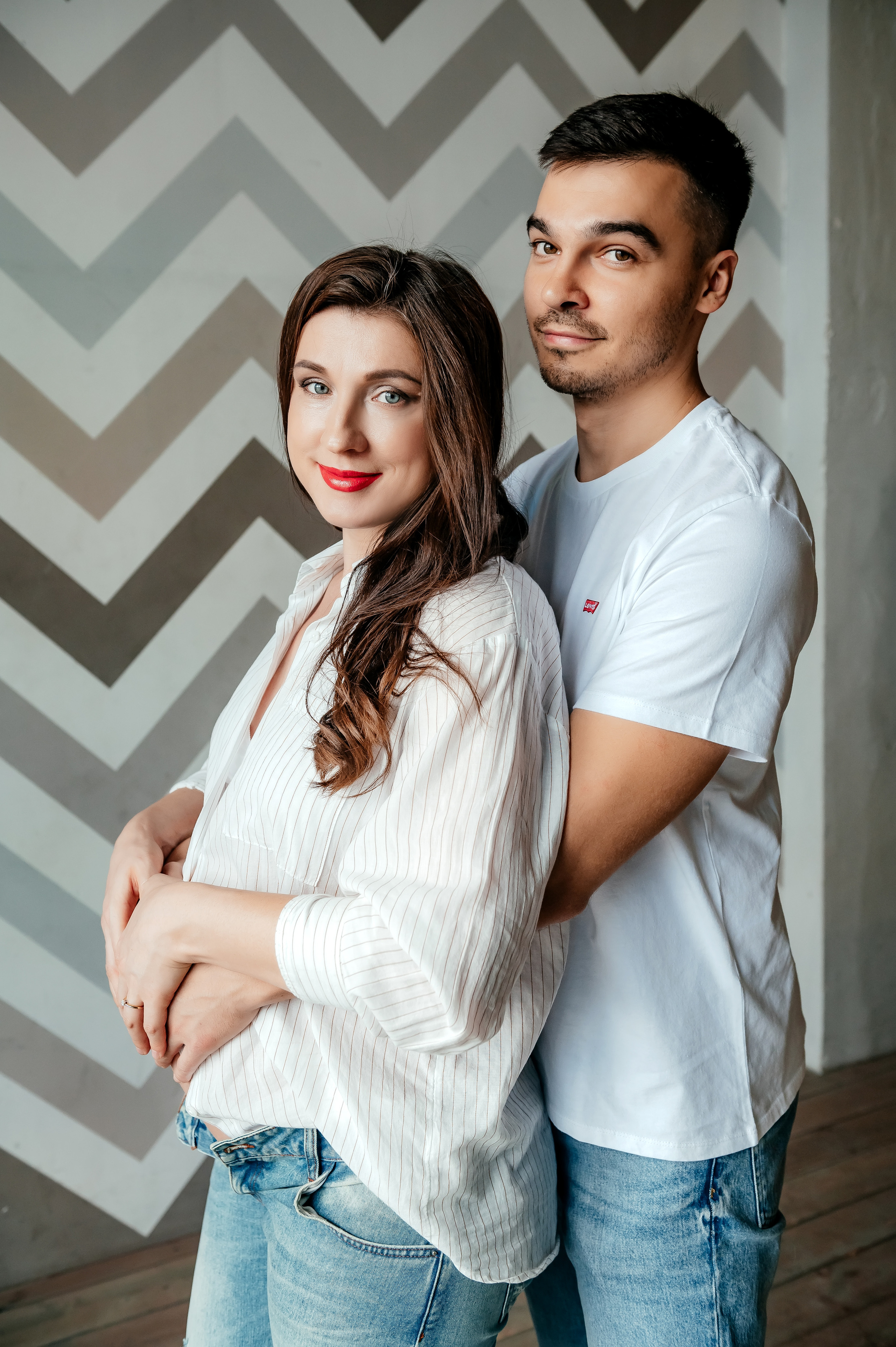 Оля + Дима, Wood studios зал Vision. Свадебный и семейный фотограф Виктория Носачёва. Щелково, Москва и МО