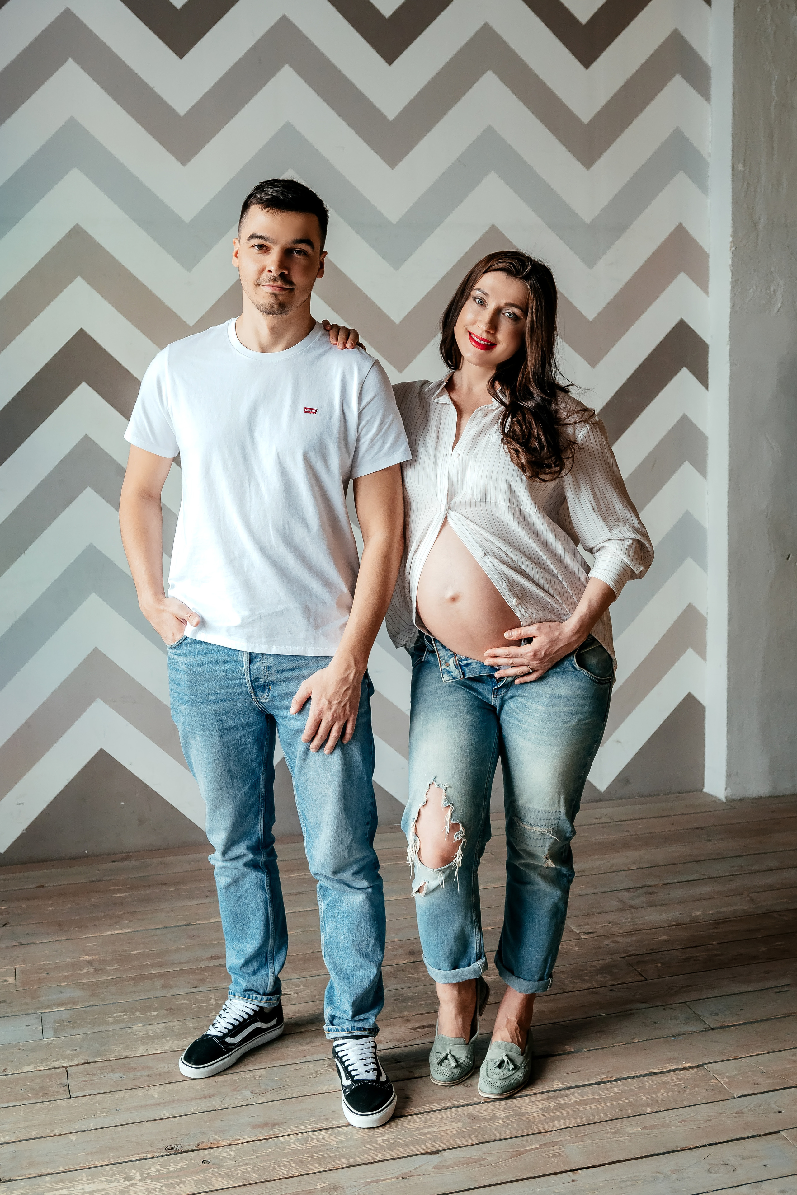 Оля + Дима, Wood studios зал Vision. Свадебный и семейный фотограф Виктория Носачёва. Щелково, Москва и МО