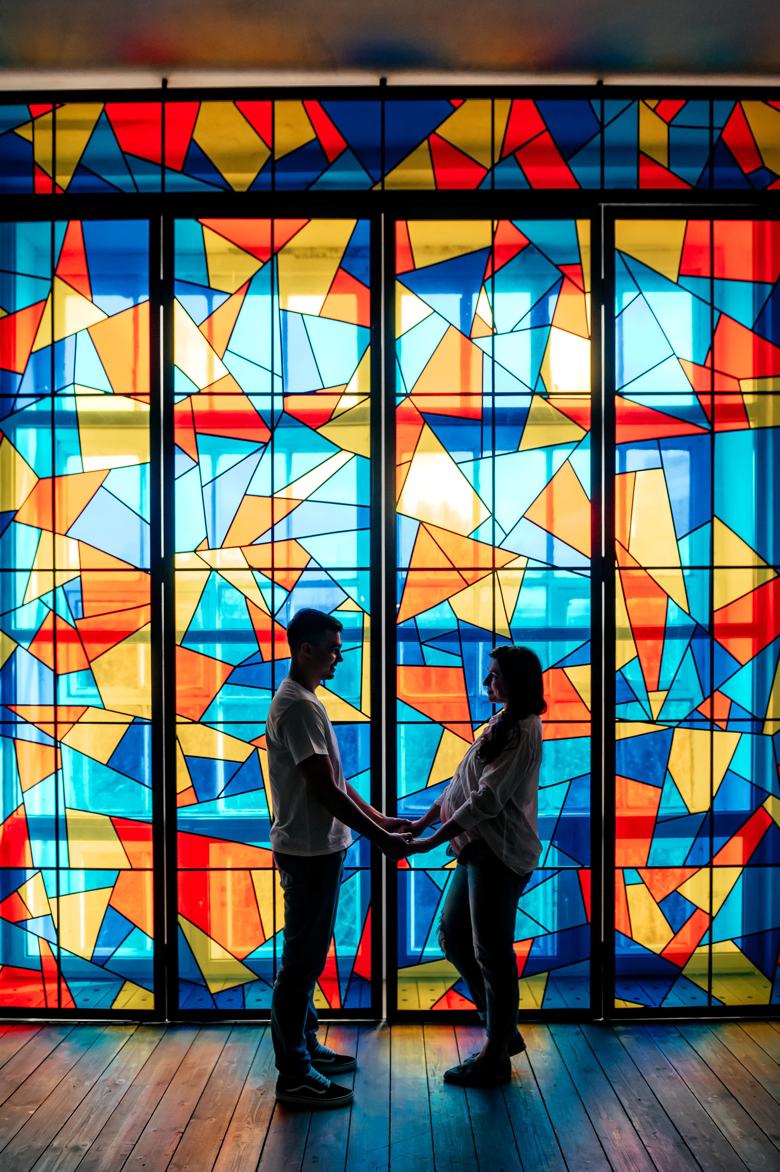 Оля + Дима, Wood studios зал Vision. Свадебный и семейный фотограф Виктория Носачёва. Щелково, Москва и МО