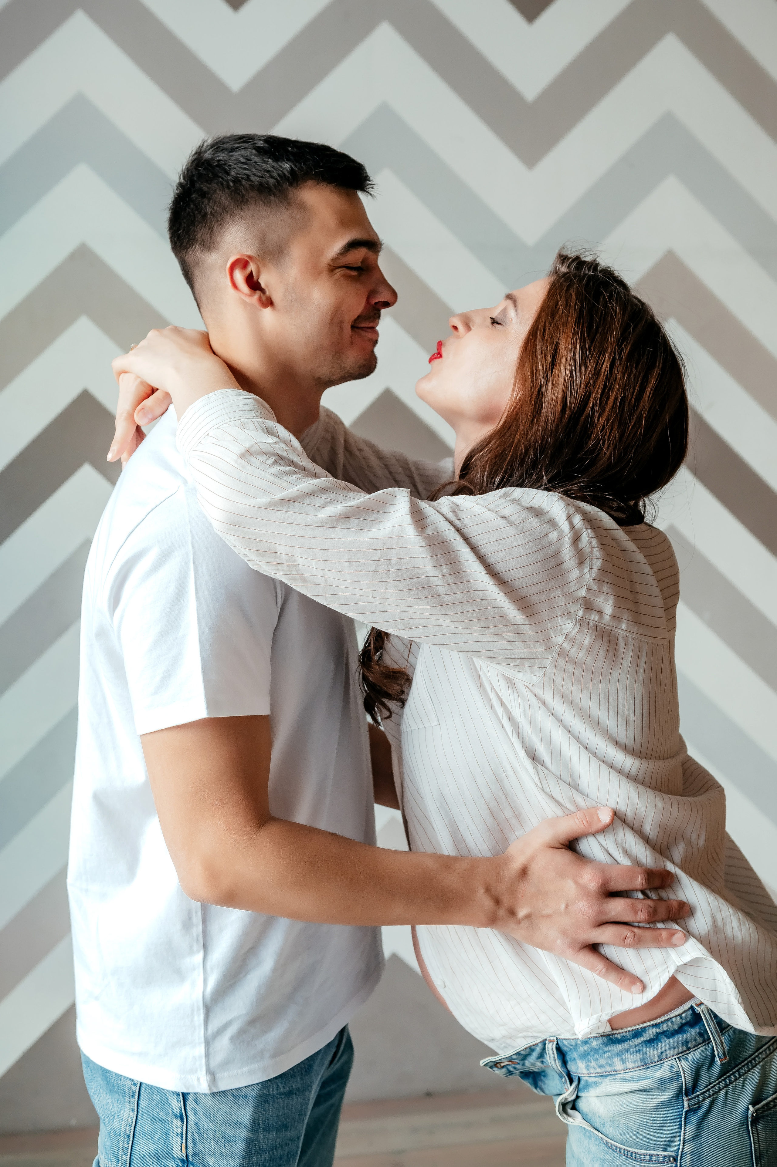 Оля + Дима, Wood studios зал Vision. Свадебный и семейный фотограф Виктория Носачёва. Щелково, Москва и МО