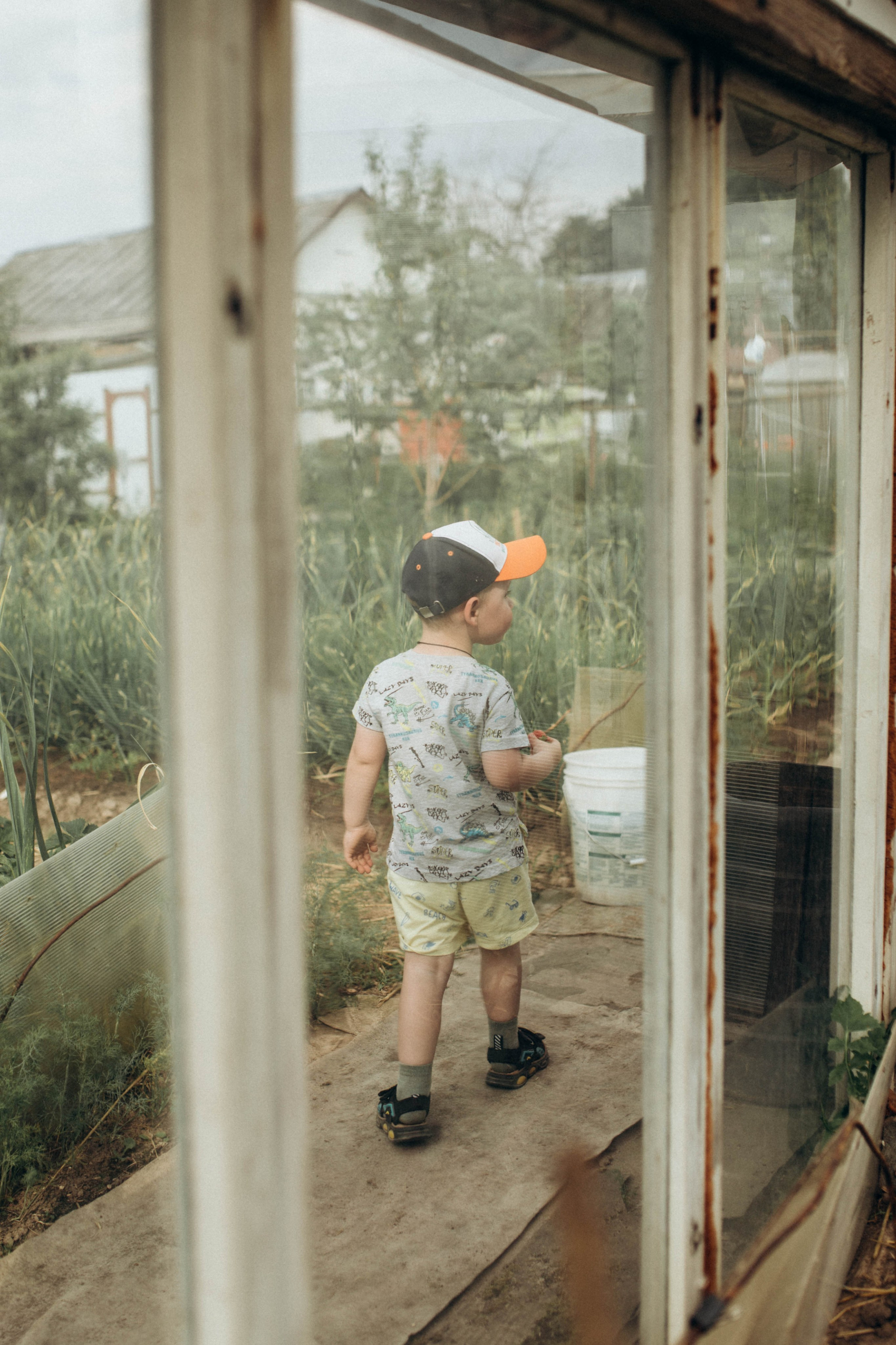 У бабушки в деревне. Фотограф новорожденных Серпухов, Протвино, Москва I Марина Бурмистрова