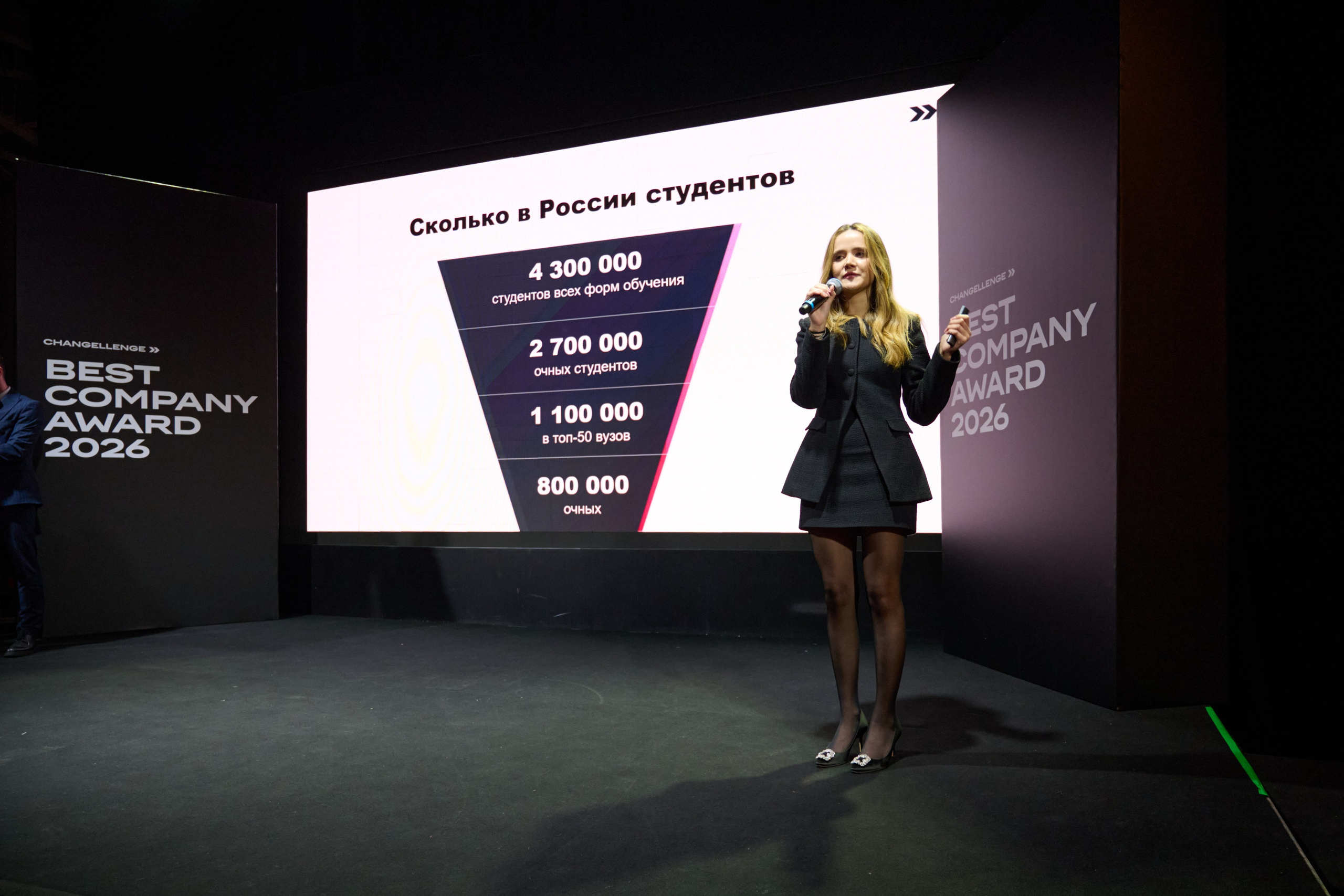 Репортажные фото Best Company Award 2026, Москва, площадка Баунс