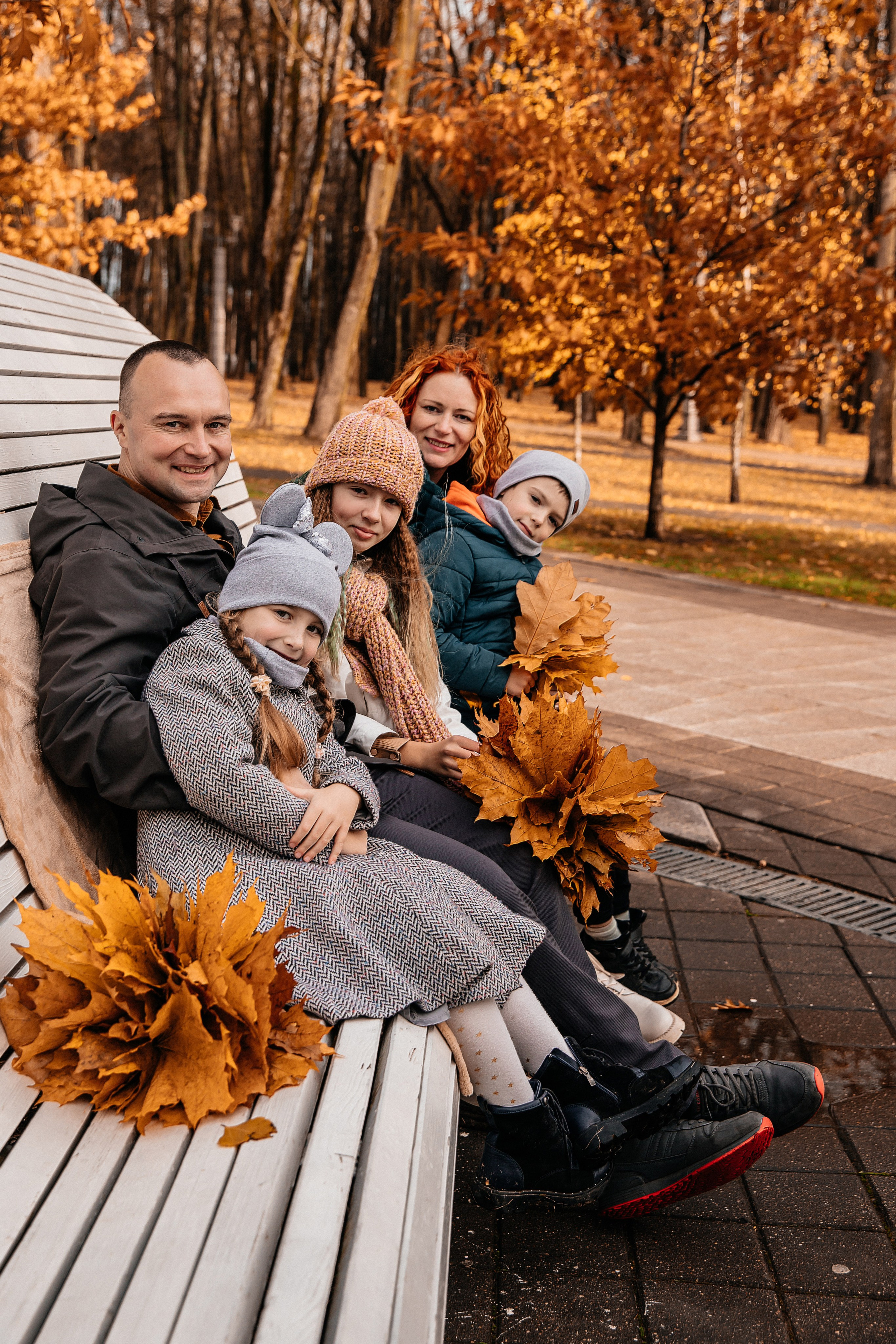 Мария, Павел, Даша, Арина и Миша — семейная фотосессия. Семейный и свадебный фотограф Минск, Барановичи Ольга Пахомова