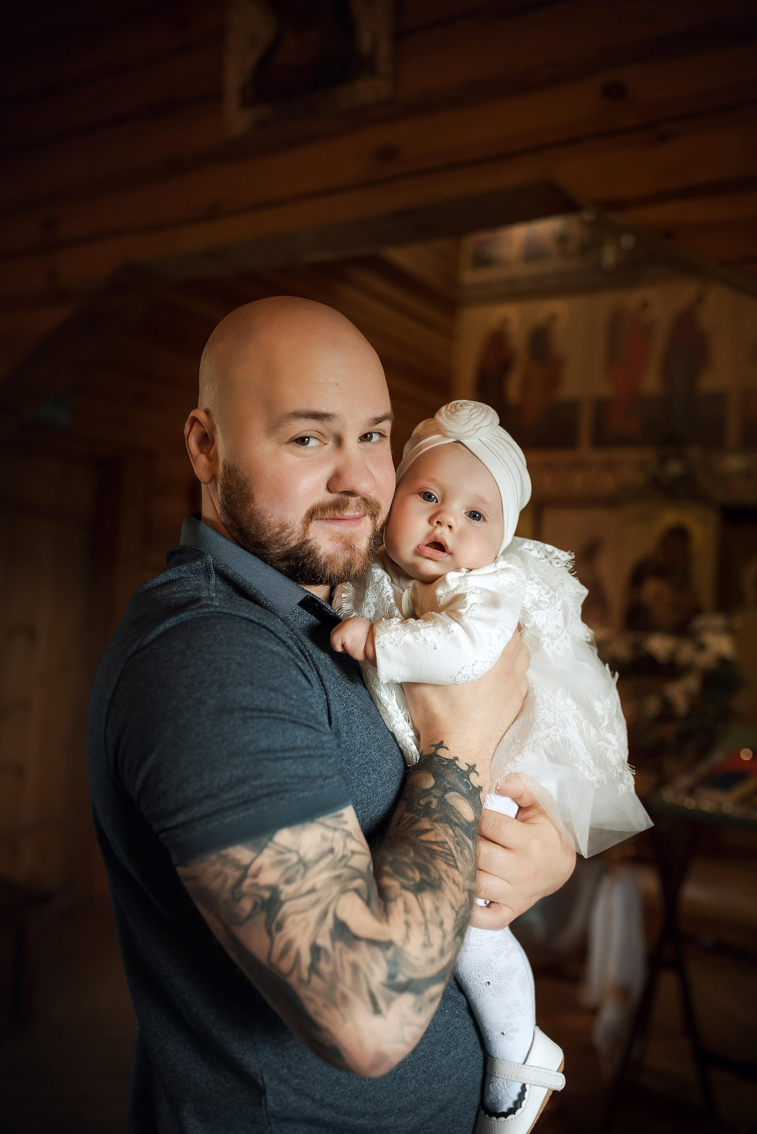 Таинство Крещения. Профессиональный семейный и церковный фотограф в Ростове-на-Дону