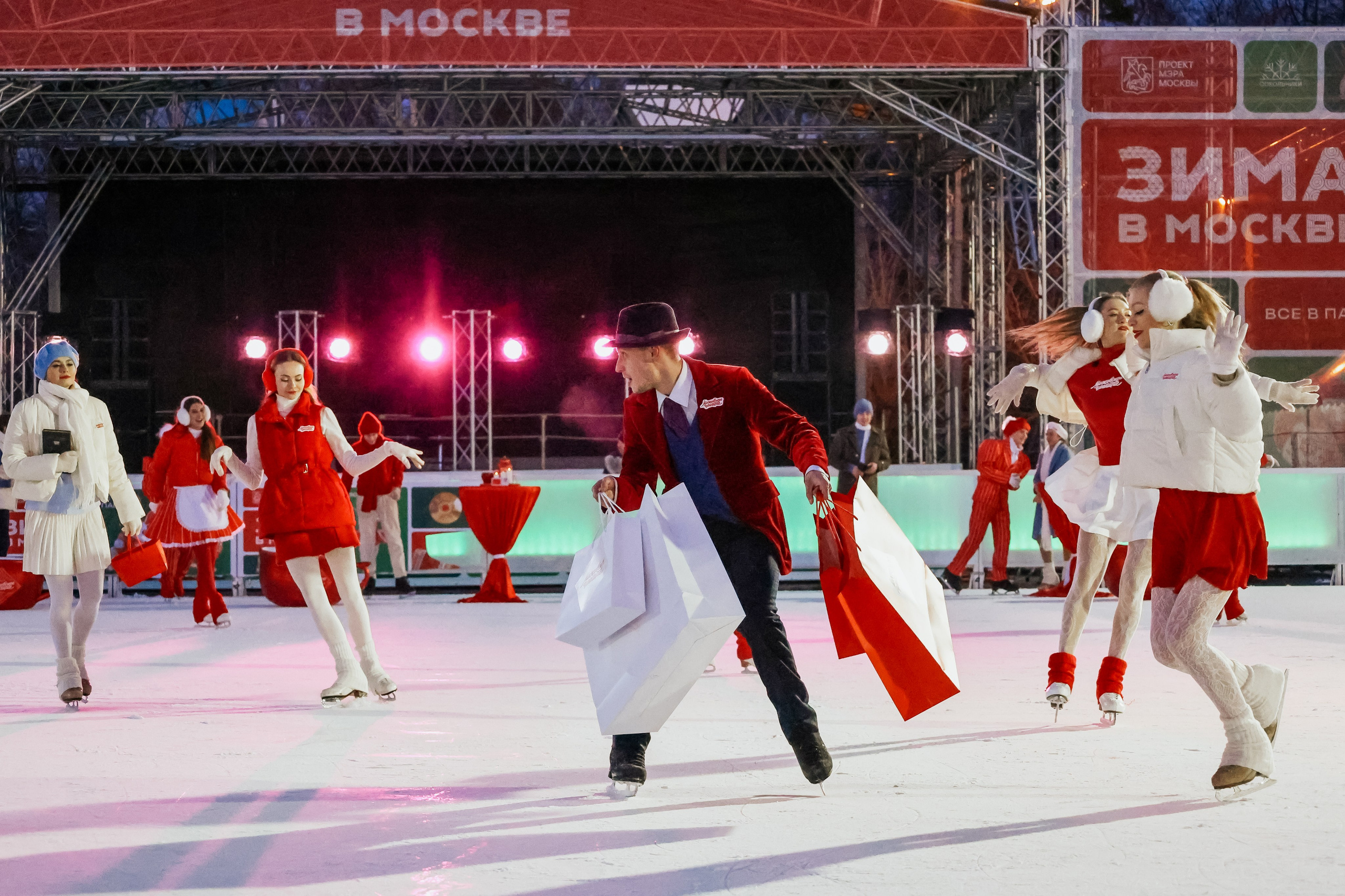 Ледовое шоу Сокольники Московское Чаепитие. Фотограф и видеограф Анна Домашенко