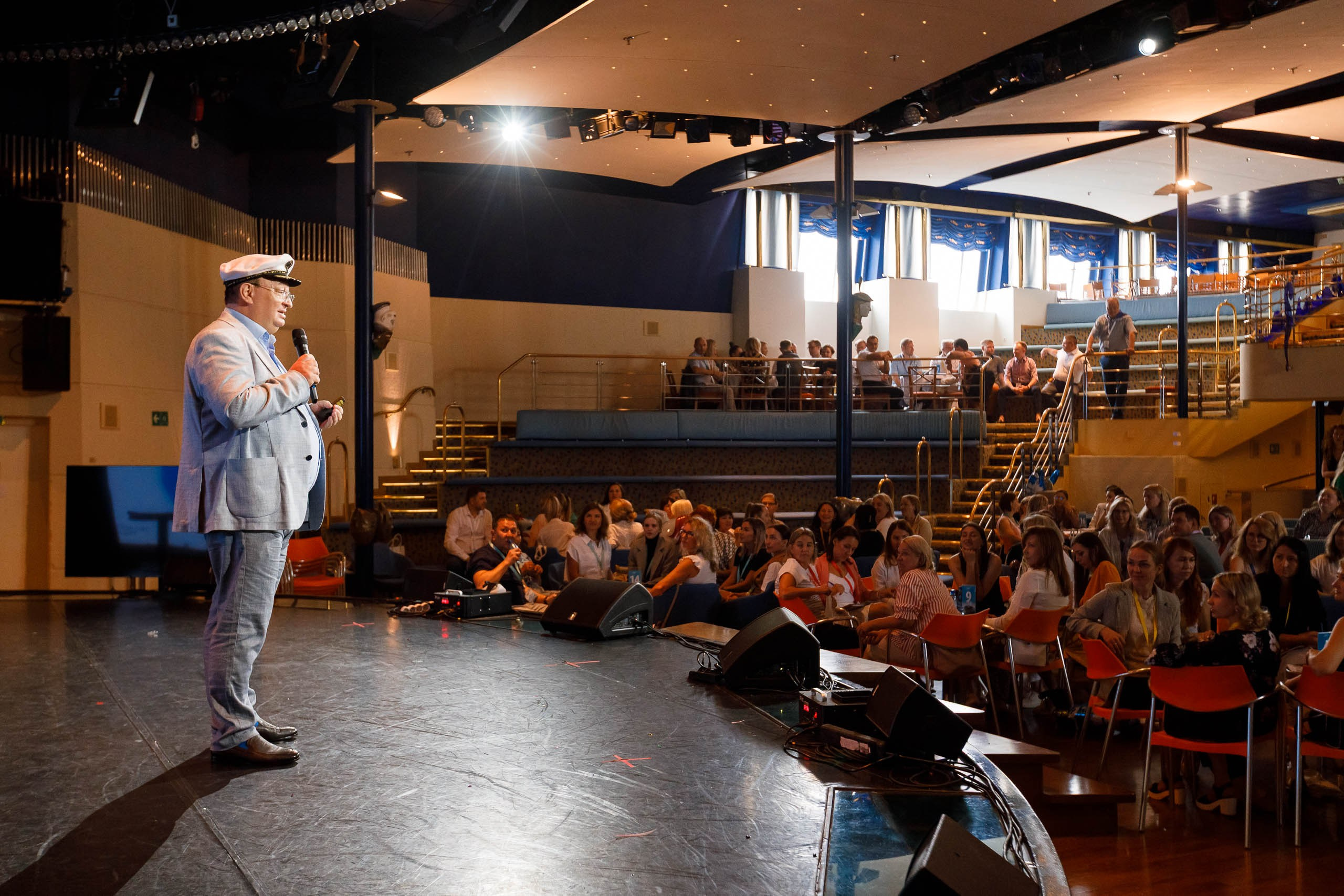 Конференция на Круизном лайнере «Астория Гранде» (Astoria Grande) в Турции. Репортажный фотограф в Москве, Сочи и Санкт-Петербурге