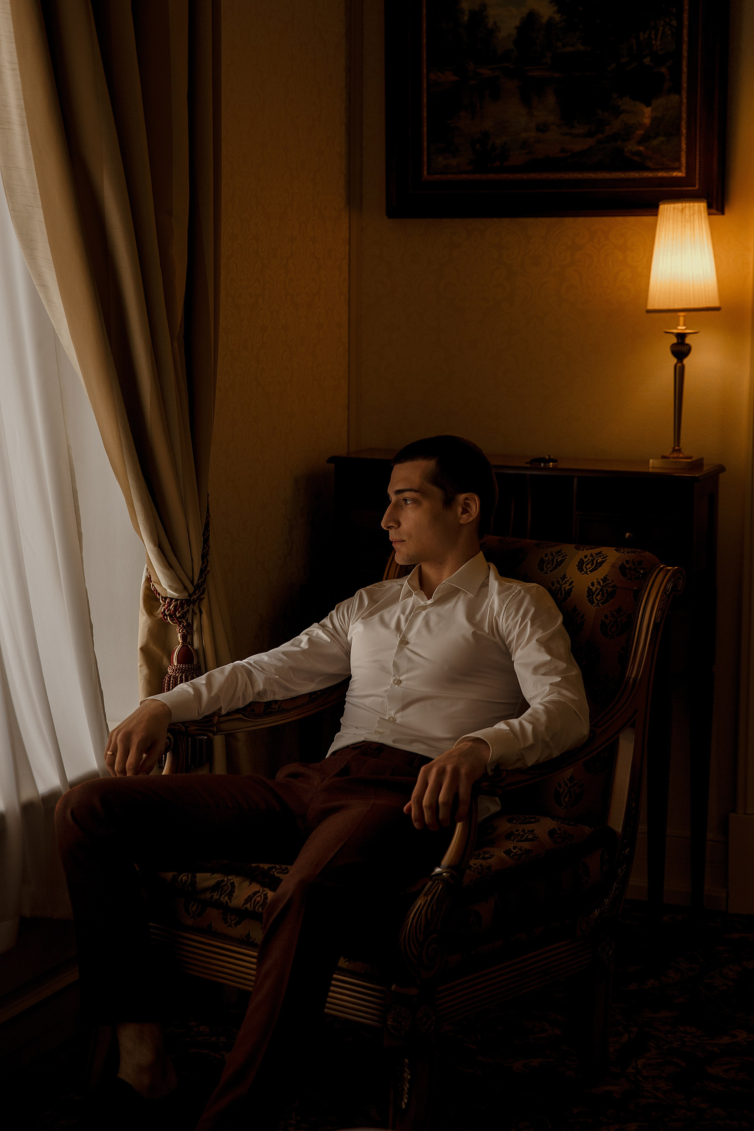 Утро в отеле Талион. Свадебный фотограф Санкт-Петербург  Москва