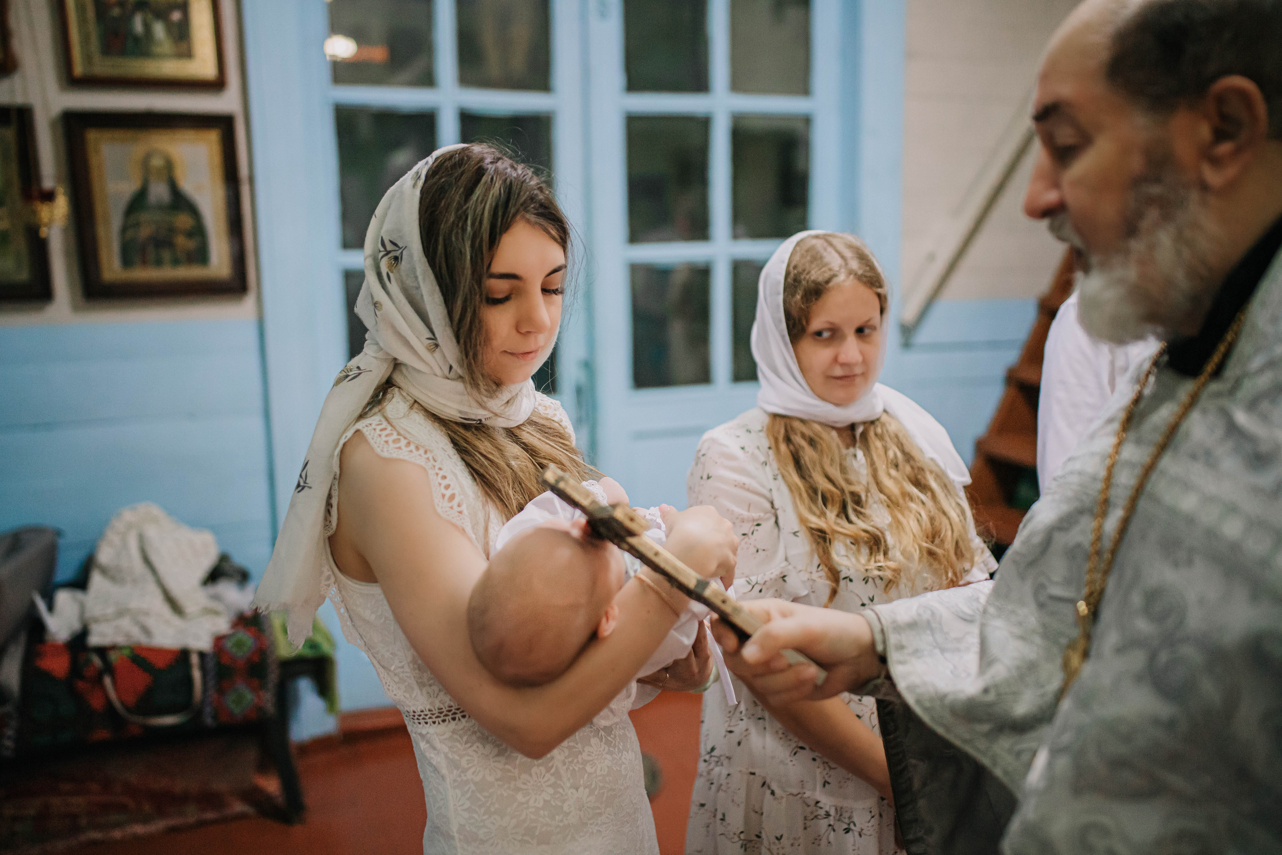 Крещение Кирилла. Фотограф Дарья Маташкова