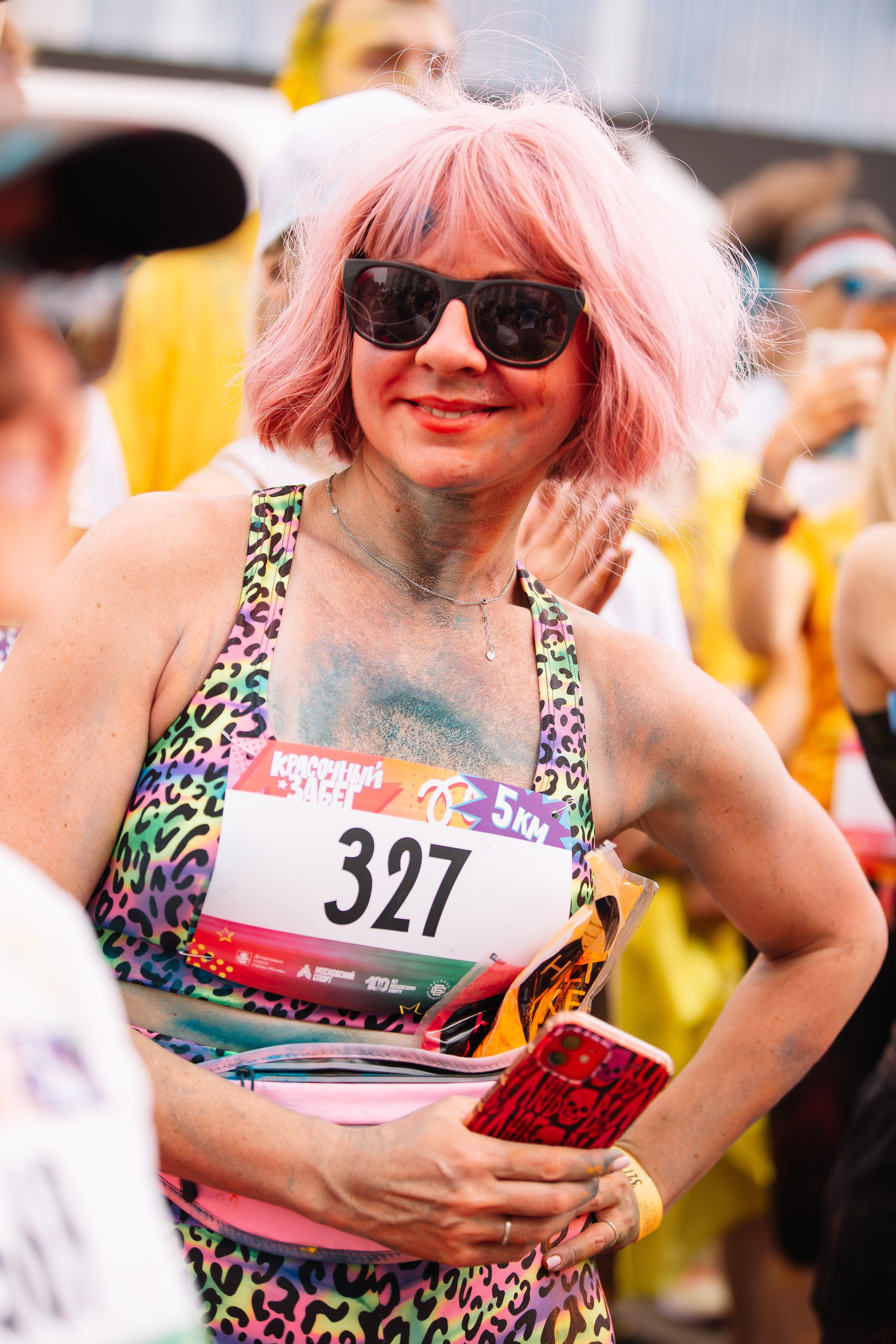 Красочный забег. Свадебный Семейный Репортажный фотограф в Москве