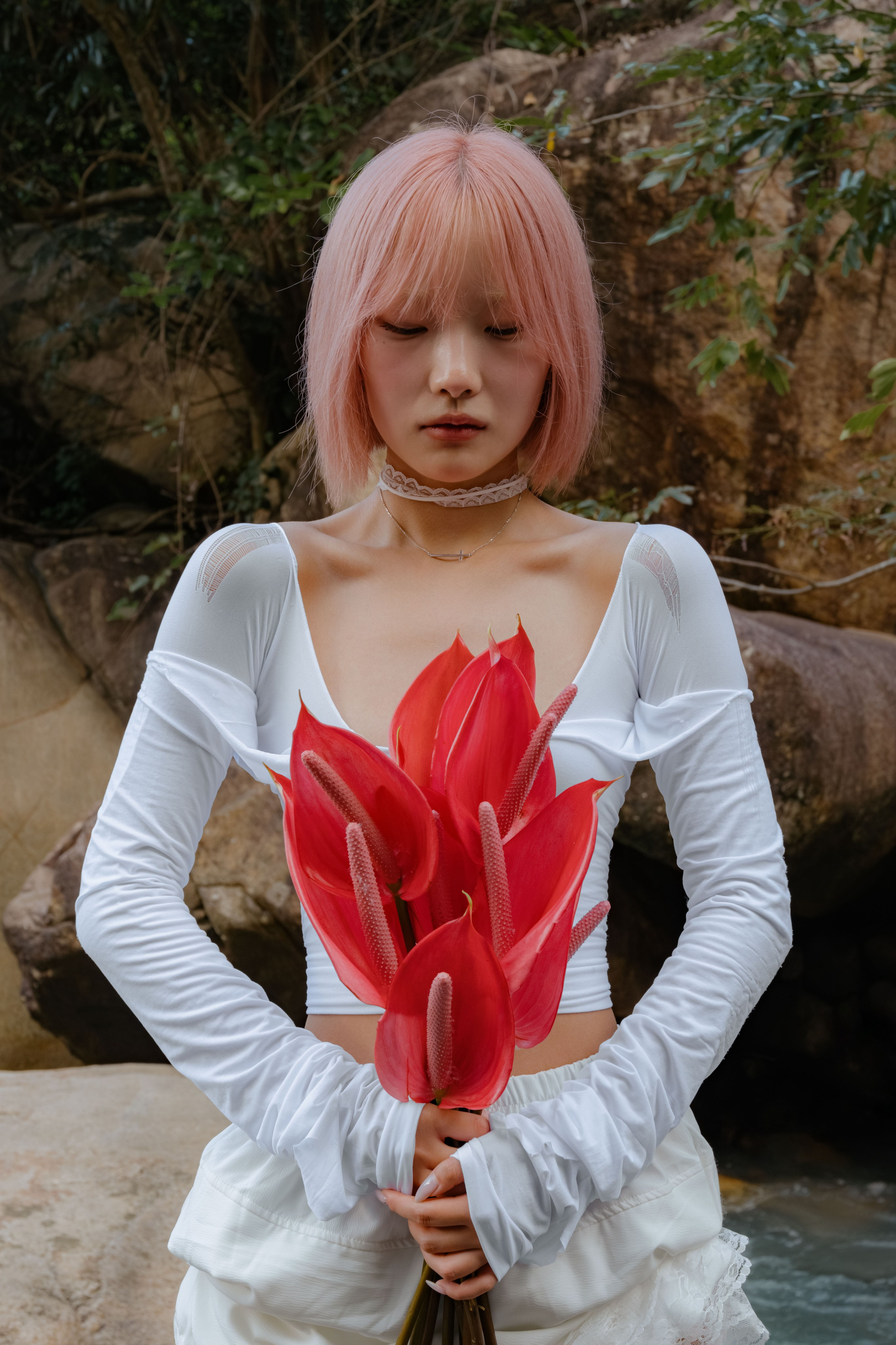 Location "Ba Ho Waterfall". Portrait photographer Nha Trang | Julia Meshanina